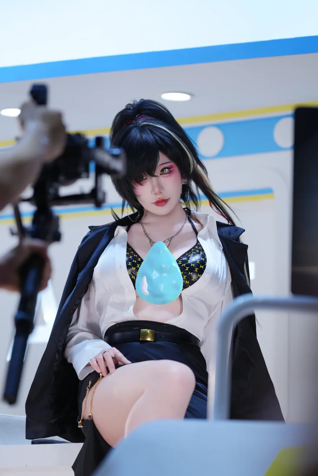 アズールレーン, イベント写真, 二次元コスプレ, ハルビン コスプレ, ハイポニーテール コスプレ - 7枚目