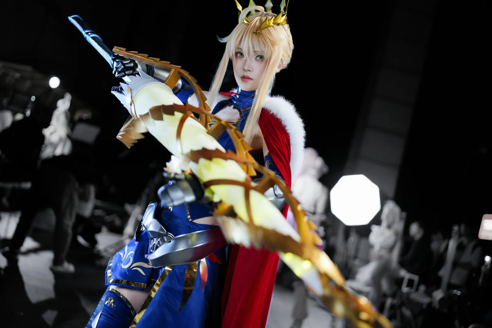 Fate/Grand Order, 萤火虫漫展, 阿尔托莉雅cos, 枪呆cosplay, 丝袜场照 - 第3张