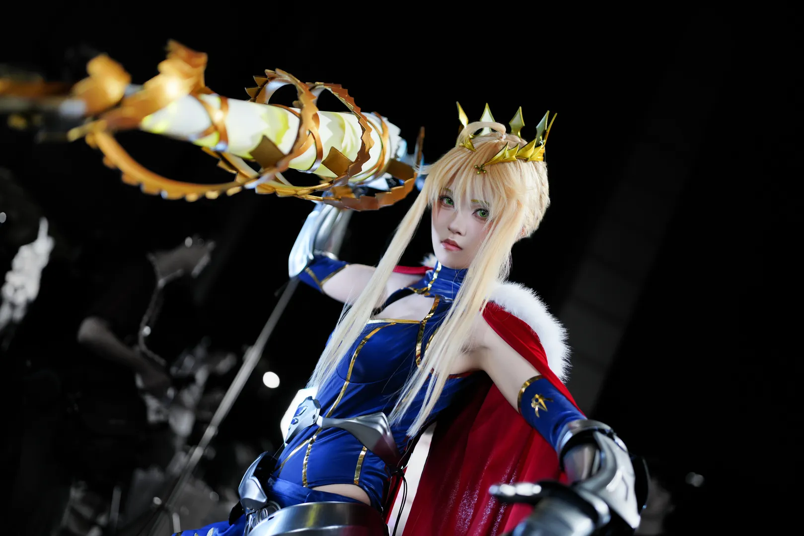 Fate/Grand Order, 萤火虫漫展, 阿尔托莉雅cos, 枪呆cosplay, 丝袜场照 - 第5张