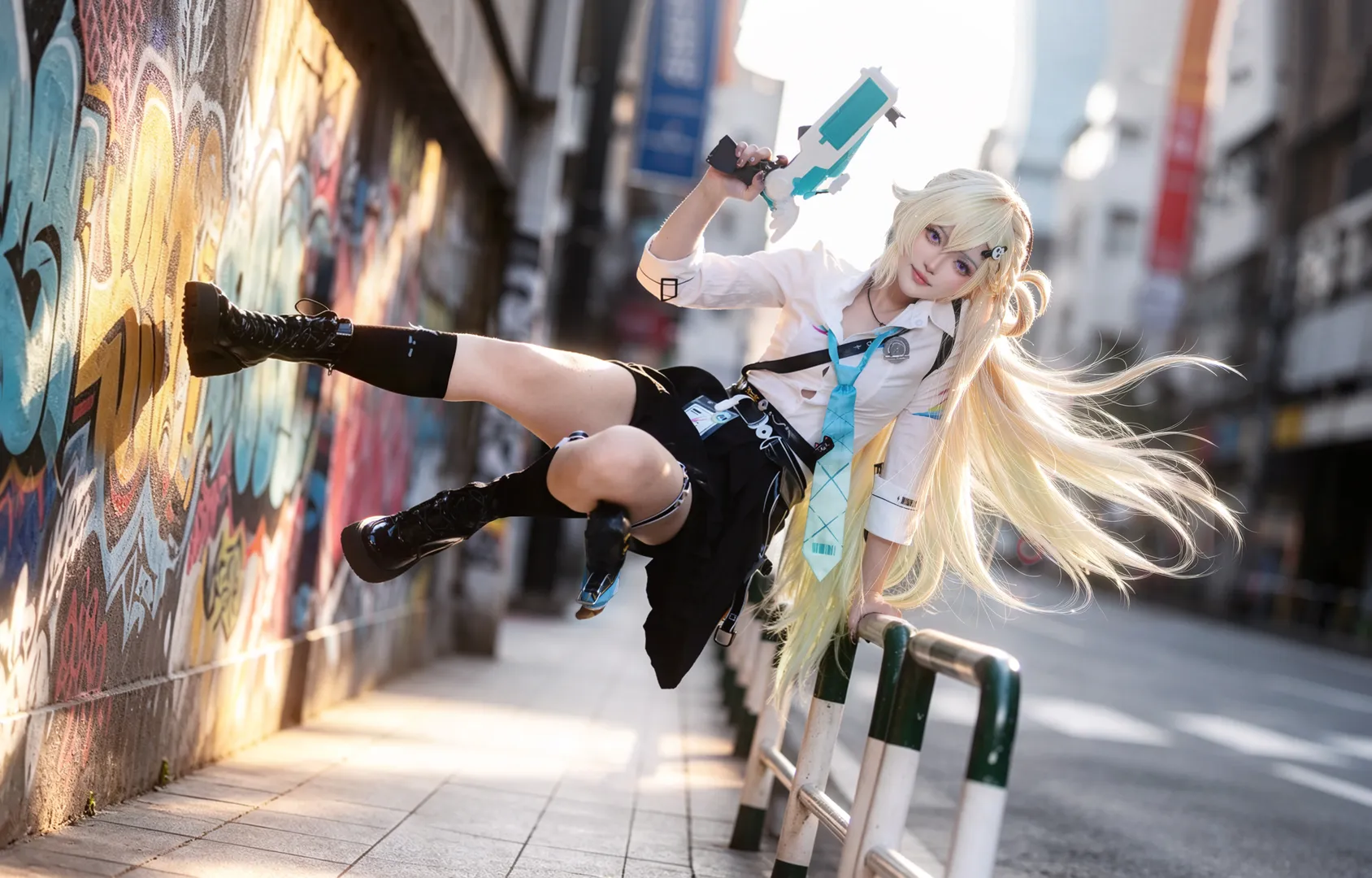 鸣潮, cos正片, 琳奈cos, 街拍cosplay, 二次元动态