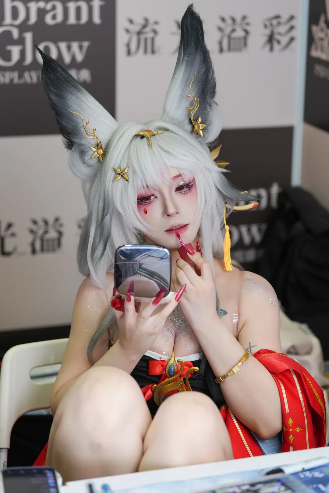 鸣潮, 二次元摄影, 漫展, 萤火虫漫展, 心月狐cos - 第10张