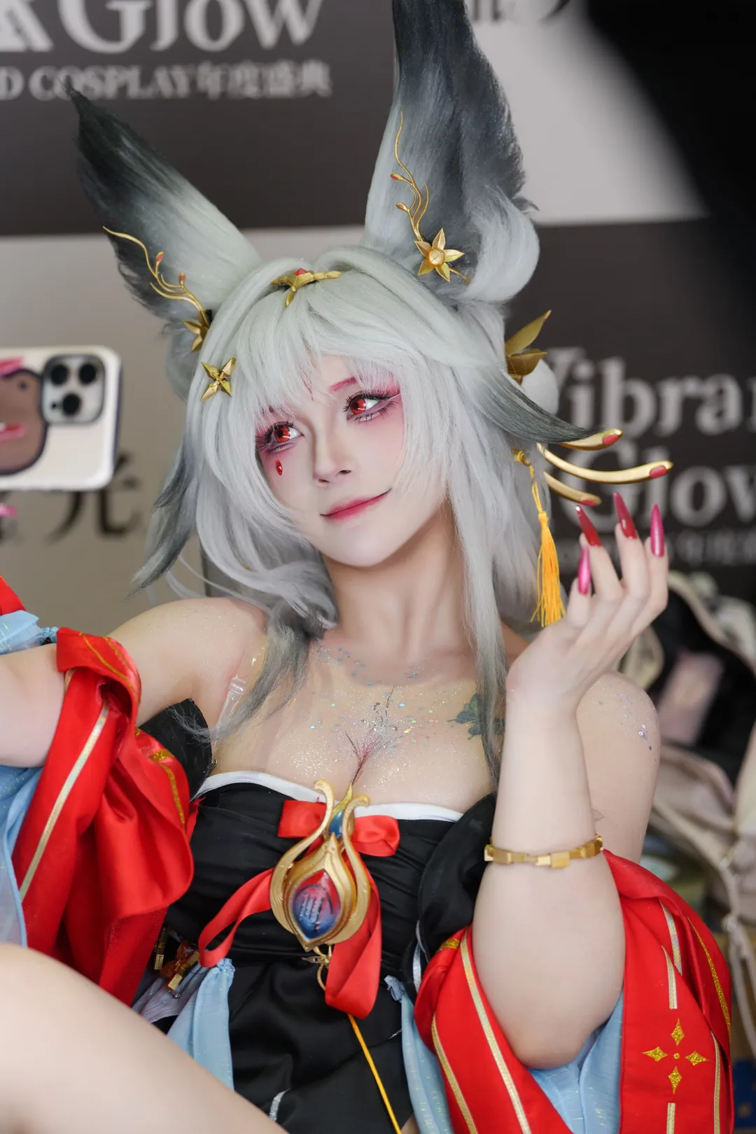 鸣潮, 二次元摄影, 漫展, 萤火虫漫展, 心月狐cos - 第11张