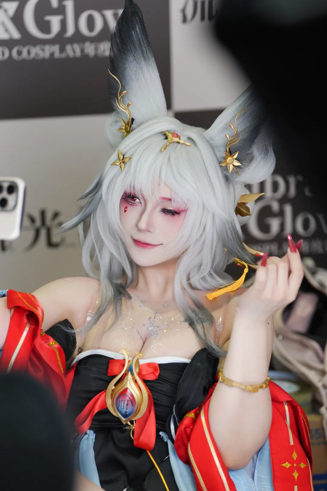 鸣潮, 二次元摄影, 漫展, 萤火虫漫展, 心月狐cos - 第6张