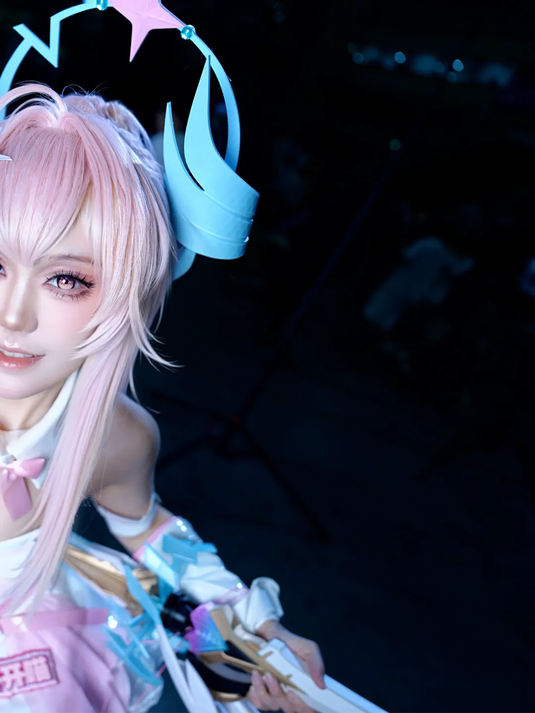 鳴潮, コスプレ, エイメス コスプレ, 白ストッキングコスプレ, 深圳アニメフェスティバル - 2枚目