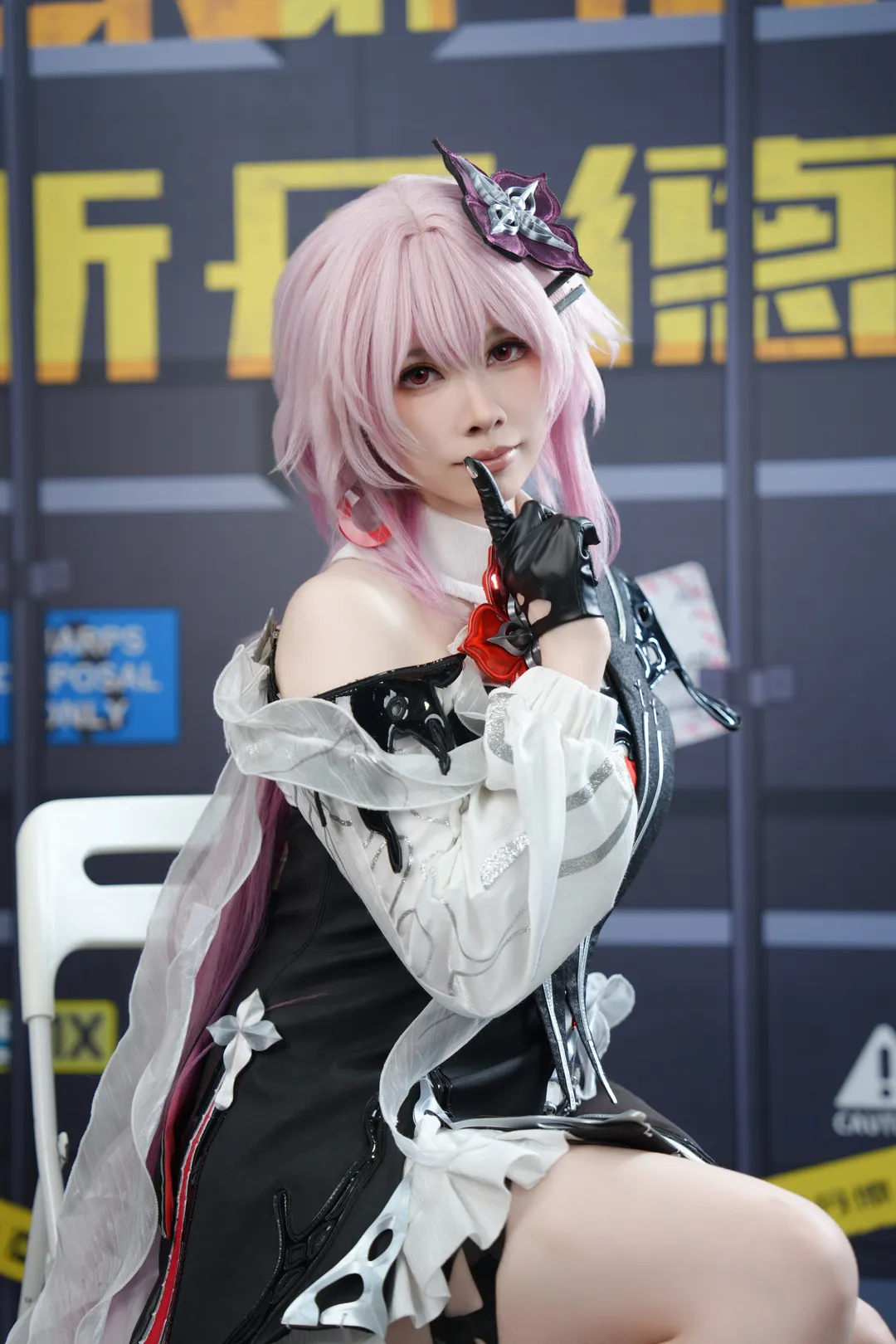 崩坏星穹铁道, 萤火虫漫展, 二次元cosplay, 长夜月cos, 白袜穿搭 - 第10张