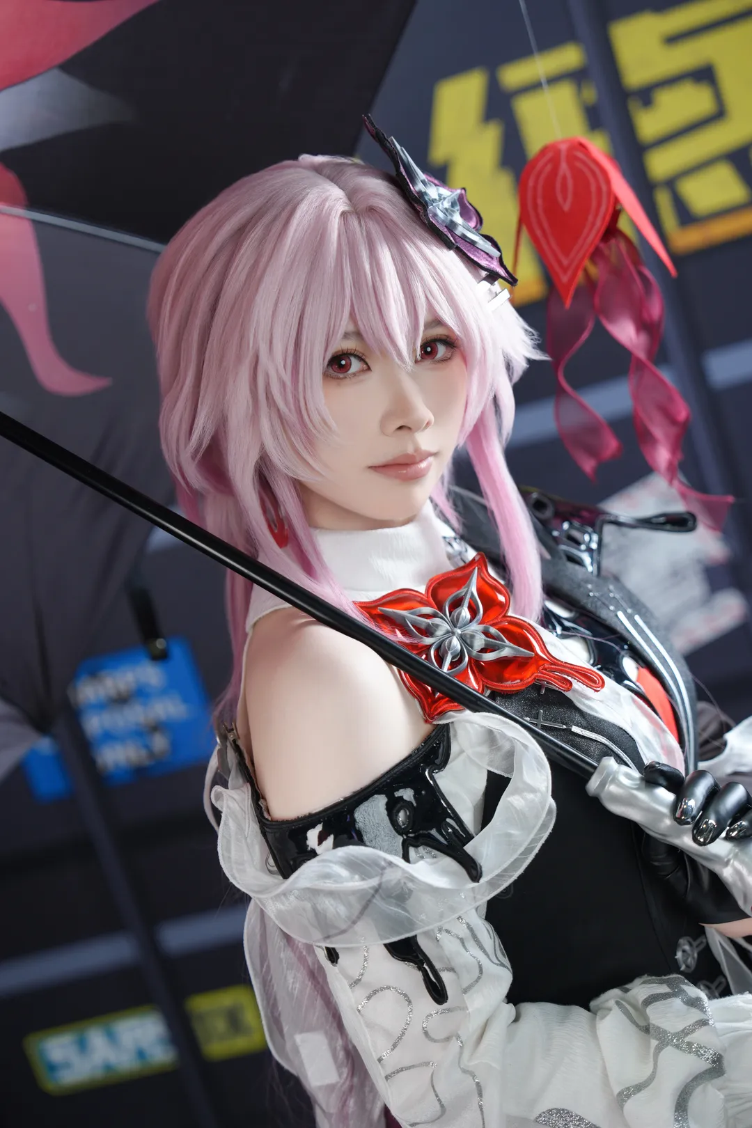 崩坏星穹铁道, 萤火虫漫展, 二次元cosplay, 长夜月cos, 白袜穿搭 - 第2张