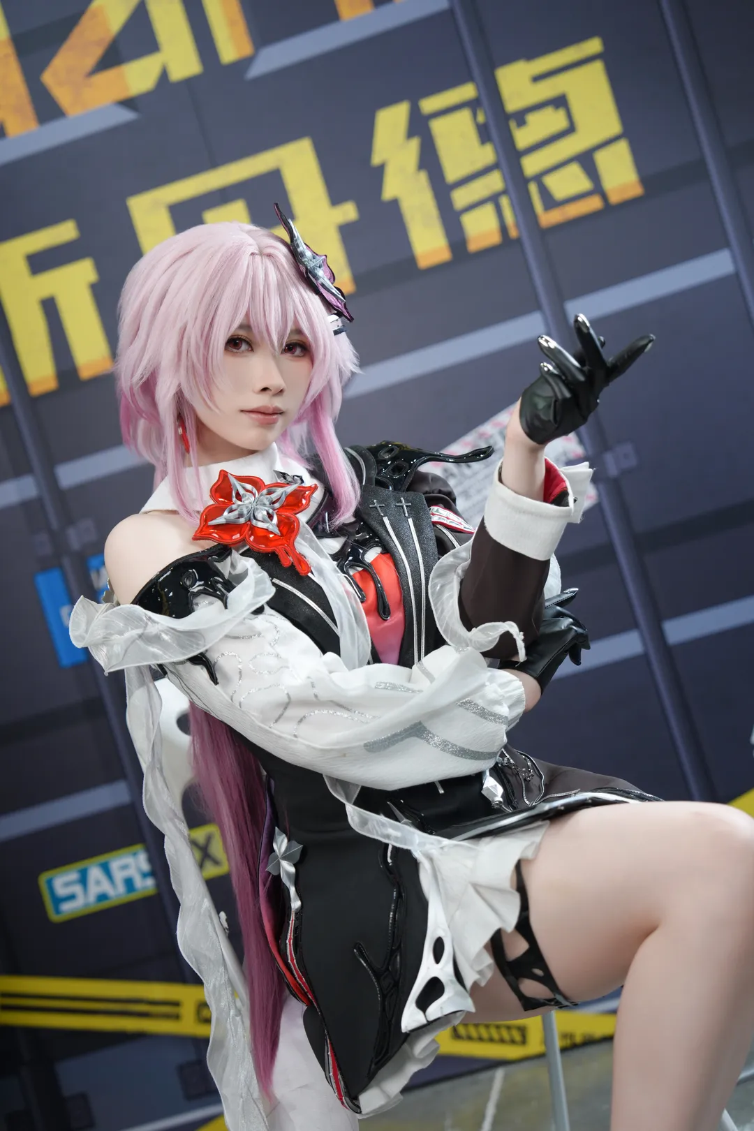 崩坏星穹铁道, 萤火虫漫展, 二次元cosplay, 长夜月cos, 白袜穿搭 - 第8张