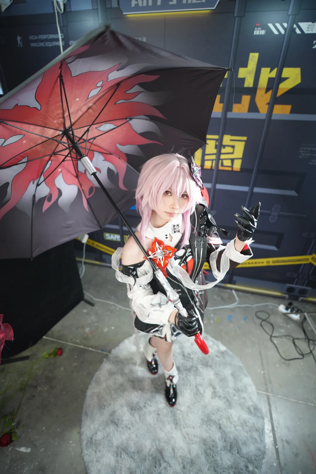 崩坏星穹铁道, 萤火虫漫展, 二次元cosplay, 长夜月cos, 白袜穿搭