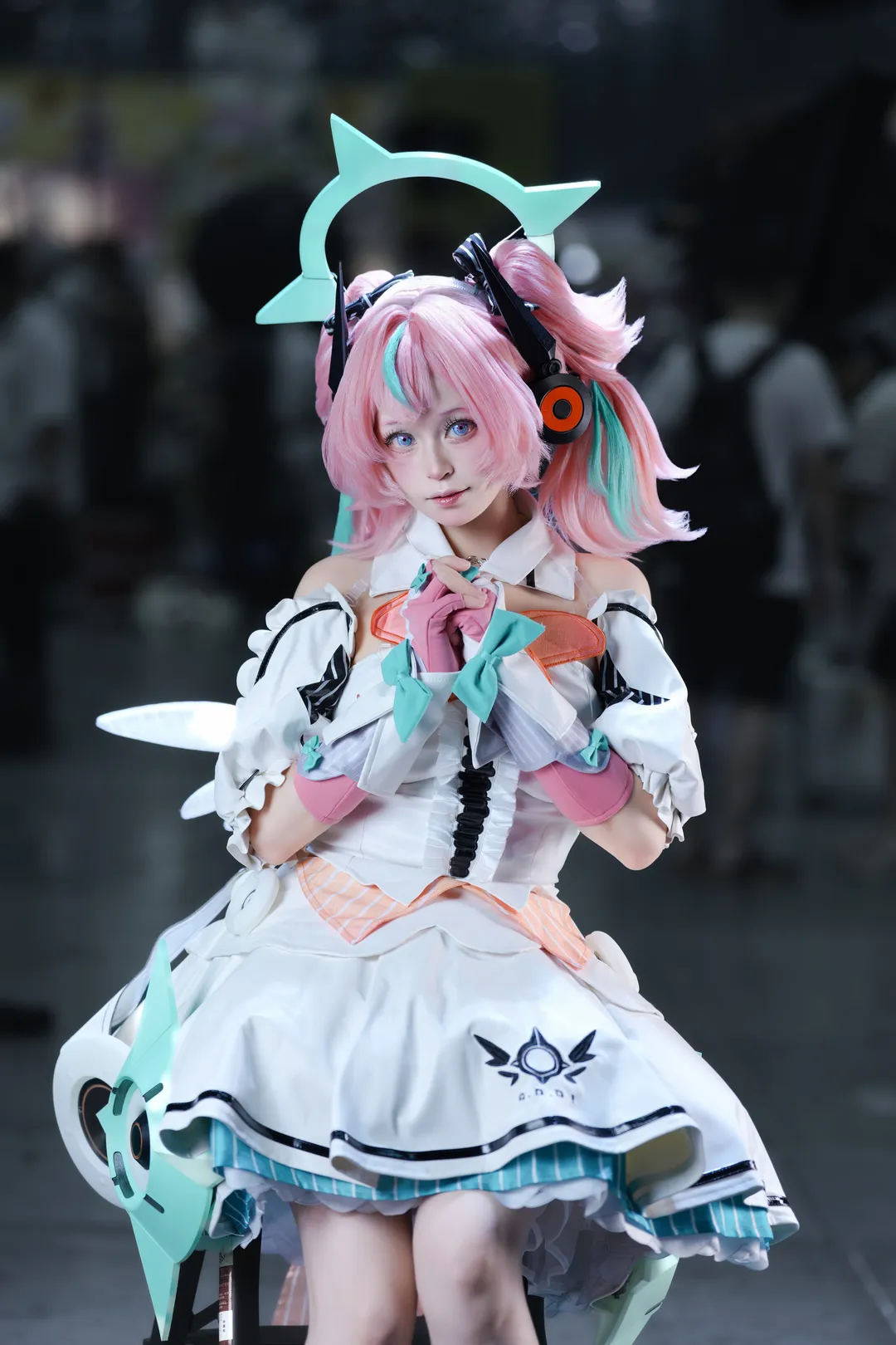 绝区零, 二次元cosplay, 爱芮cos, 白丝cosplay, 深圳动漫节 - 第5张
