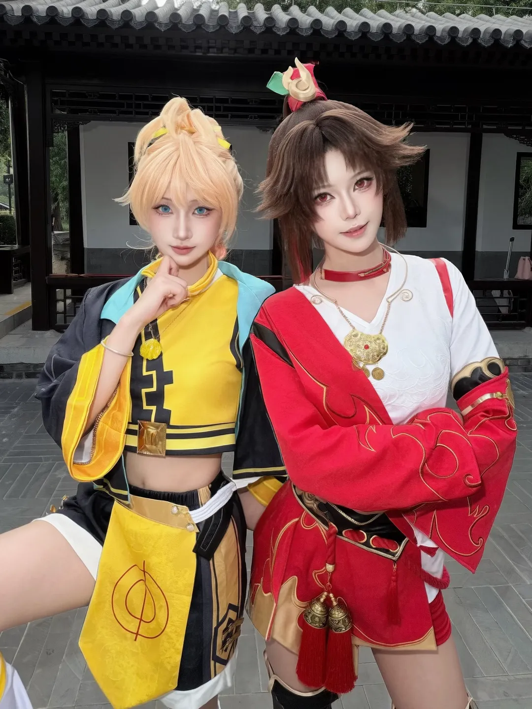 王者荣耀, 国风cosplay, 云缨cos, 双人外景cos, 姬小满cos