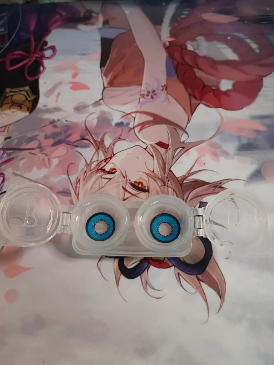 埃罗芒阿老师, 和泉纱雾cos, cosplay美瞳分享, 伊娃爱美瞳, 大眼双马尾萌妹 - 第5张