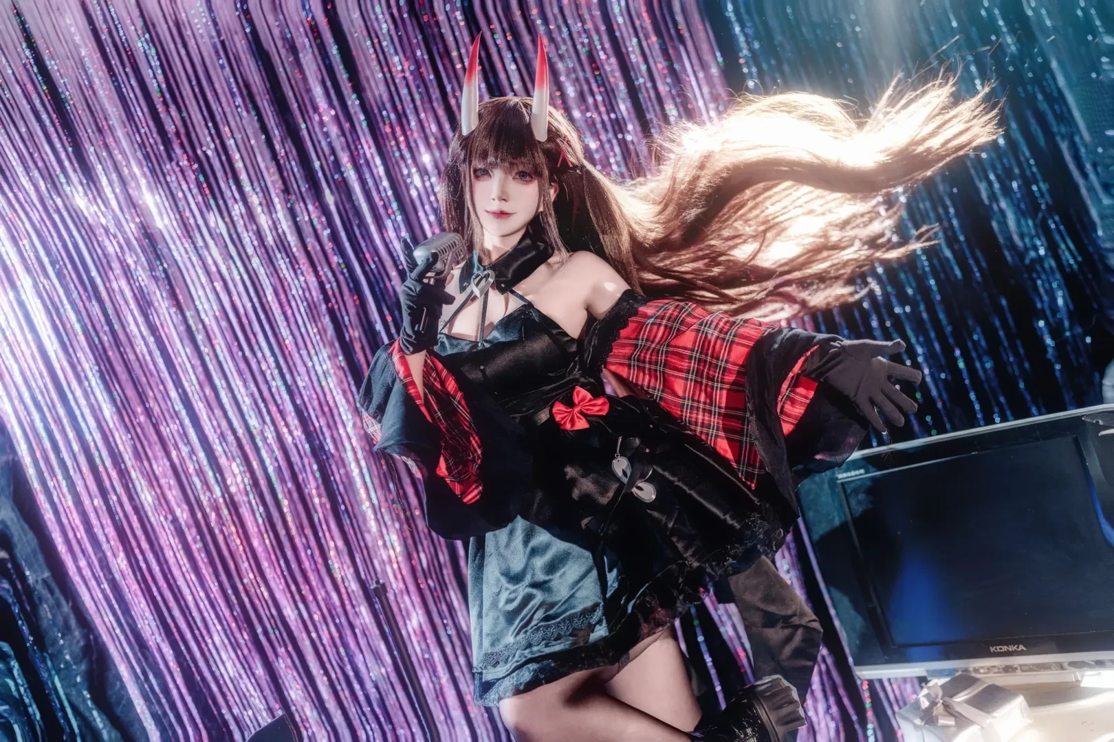 アズールレーン, 能代 コスプレ, μ兵装, ストッキングコーデ, 舞台コスプレ - 4枚目