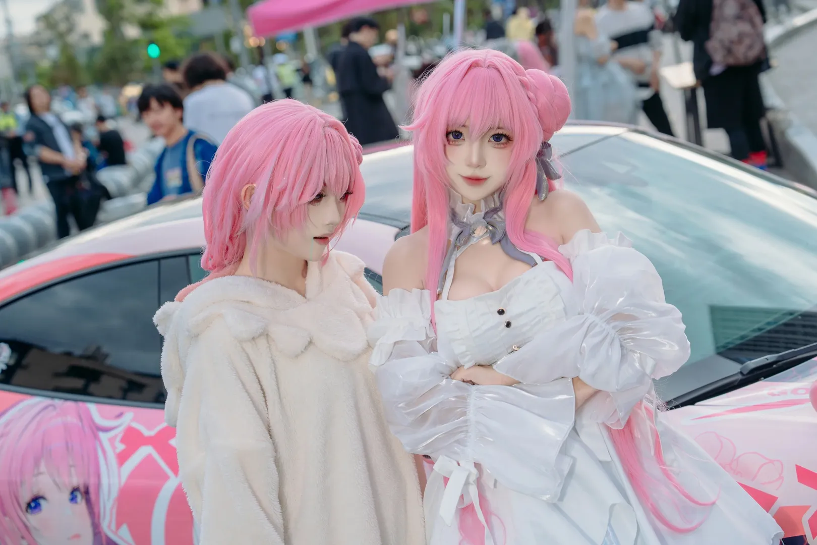 胜利女神新的希望, 桃乐丝cos, 白丝cosplay, 线下漫展, 痛车巡礼 - 第1张