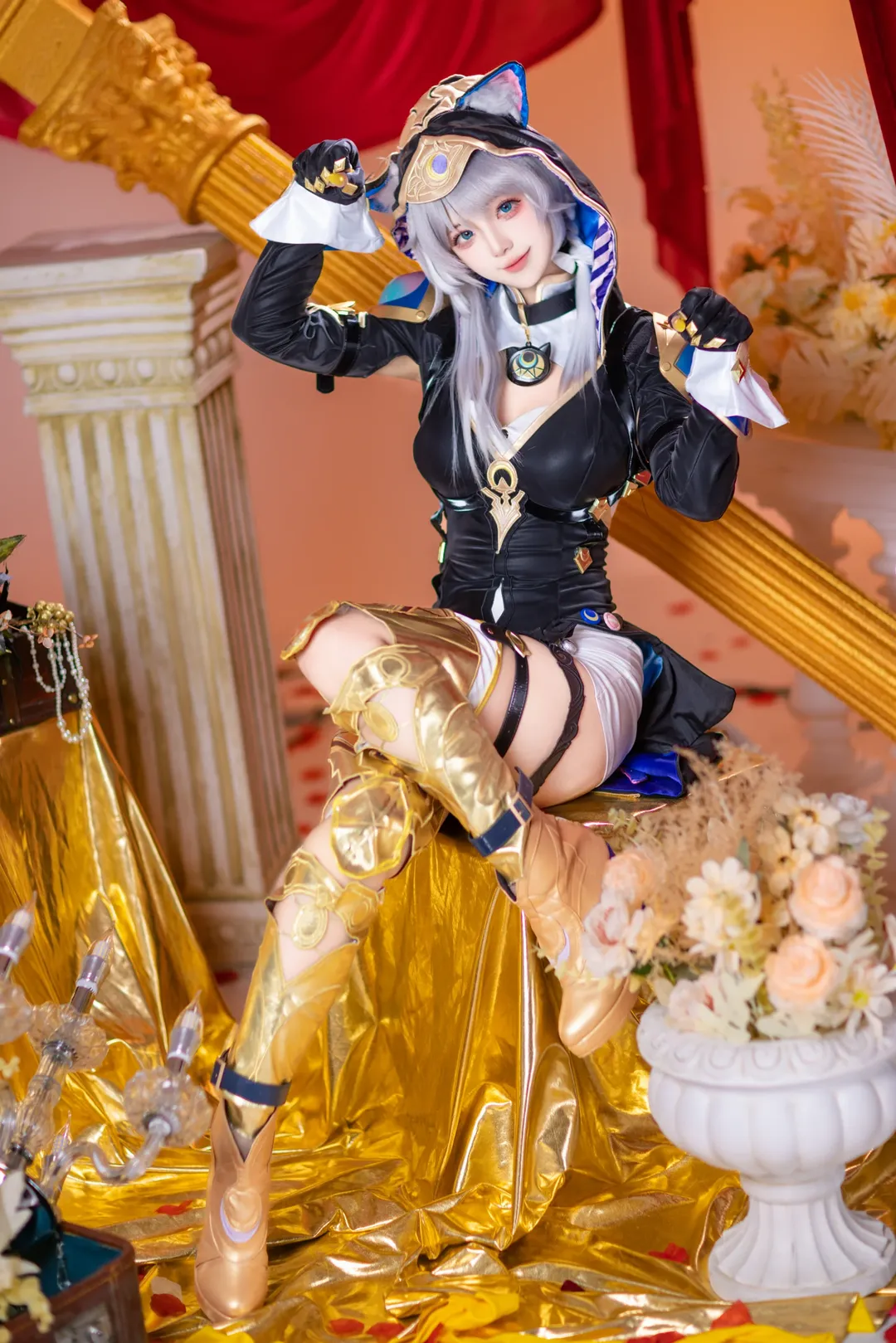Cifera Cosplay, Honkai: Star Rail, Anime recreation, Real-scene studio photography, Cosplay costume