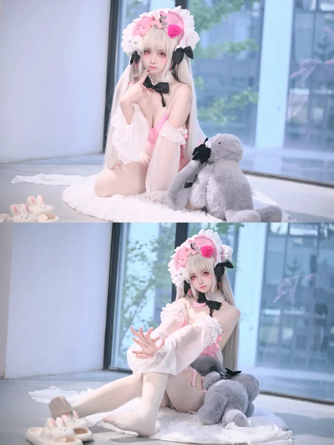アズールレーン, イベント写真, 白ニーソコーデ, ハルフォード コスプレ, 二次元萌え系 - 1枚目