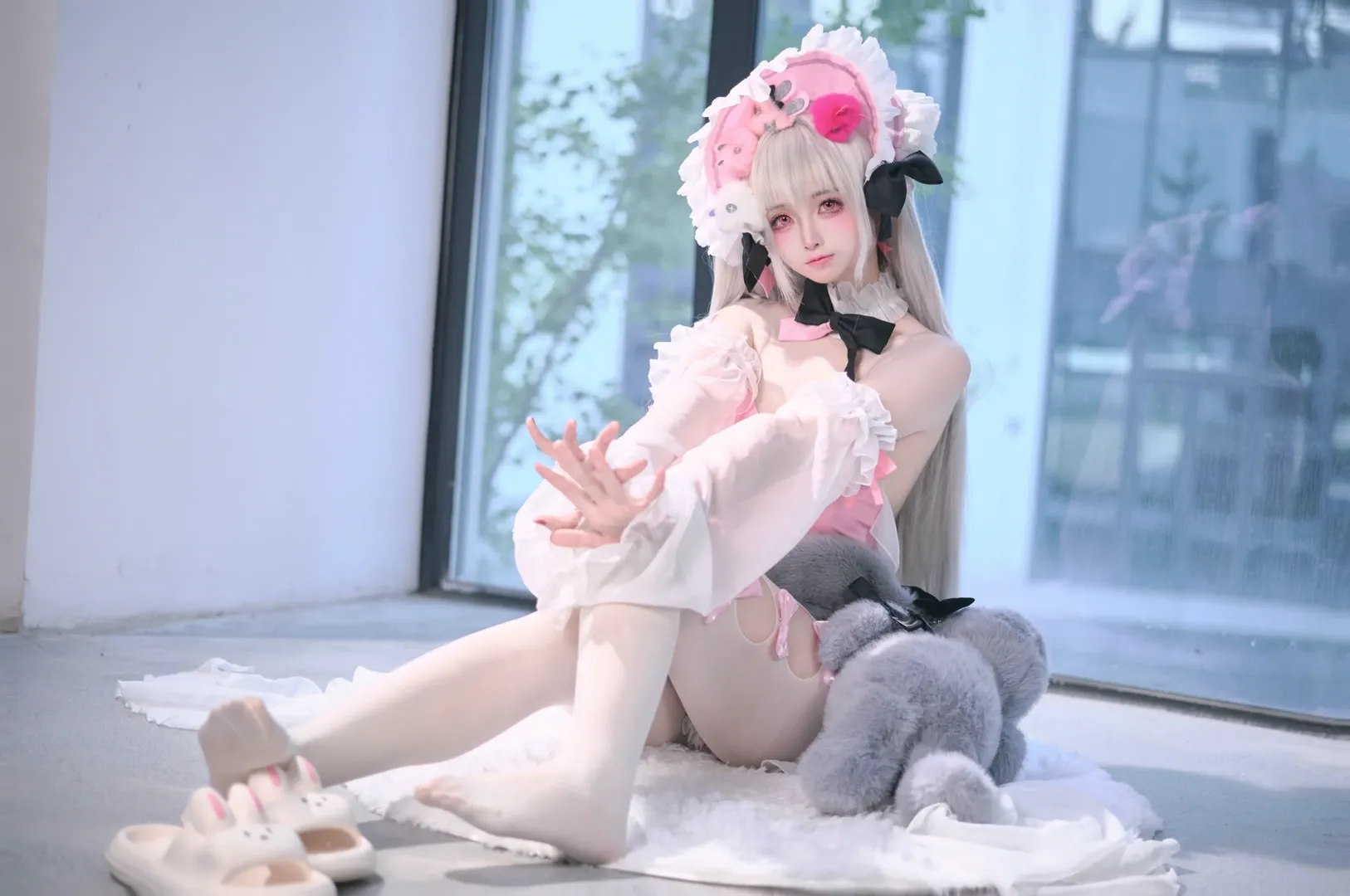 アズールレーン, イベント写真, 白ニーソコーデ, ハルフォード コスプレ, 二次元萌え系 - 3枚目