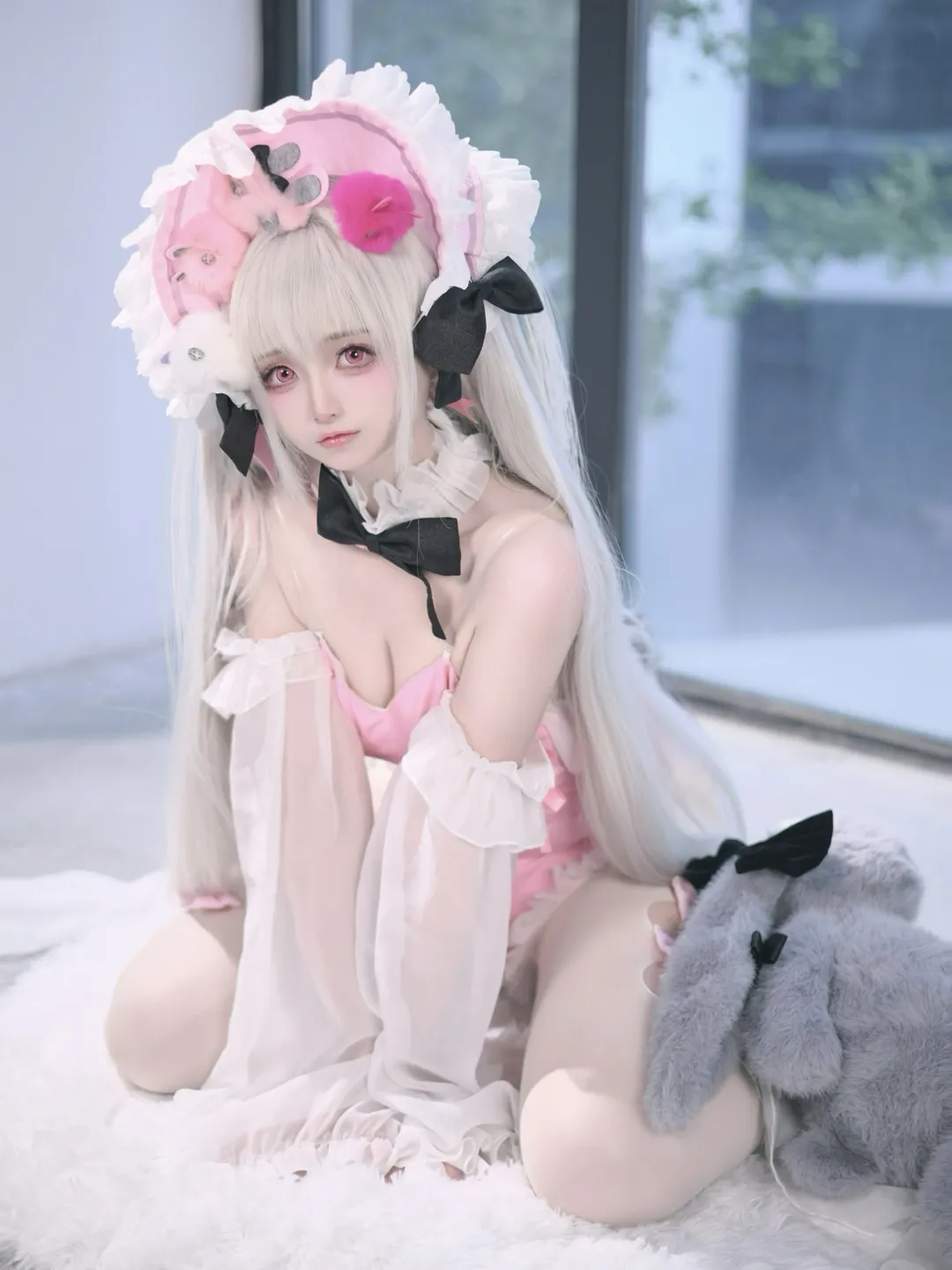 アズールレーン, イベント写真, 白ニーソコーデ, ハルフォード コスプレ, 二次元萌え系 - 4枚目