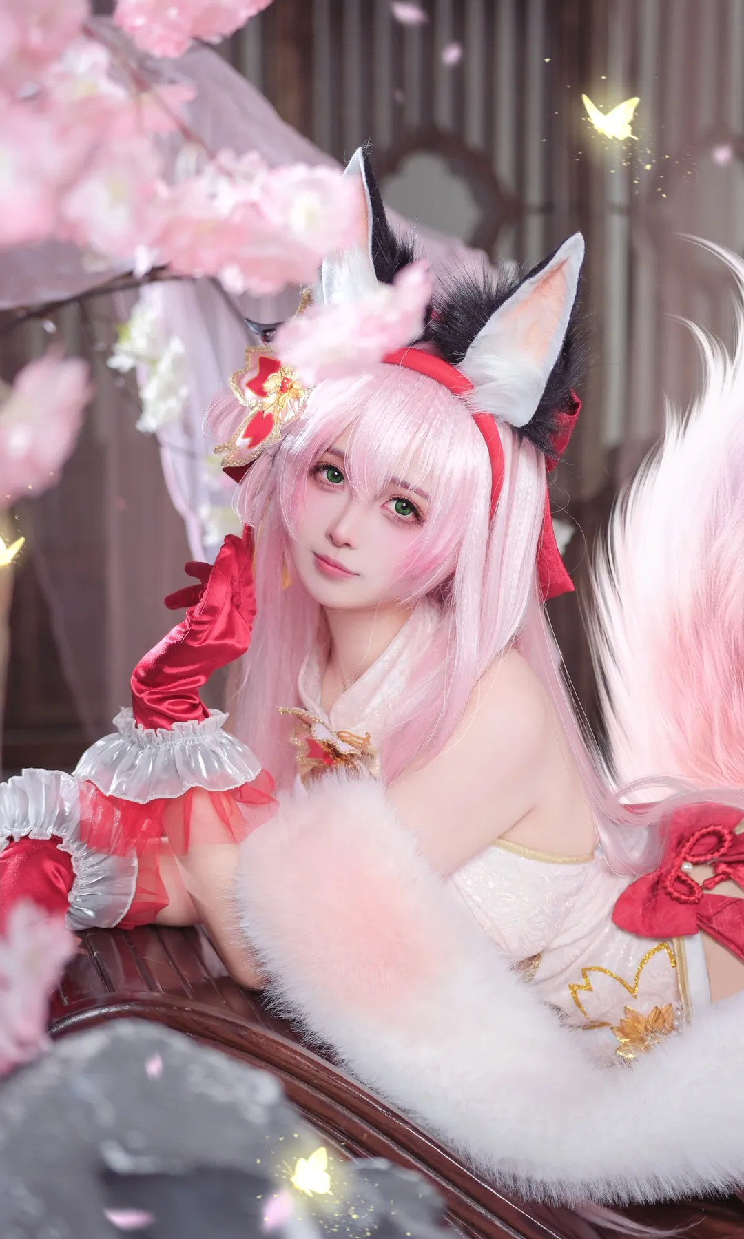 cosplay, 碧蓝航线, 兽耳娘, 元宵节, 花月cos - 第3张