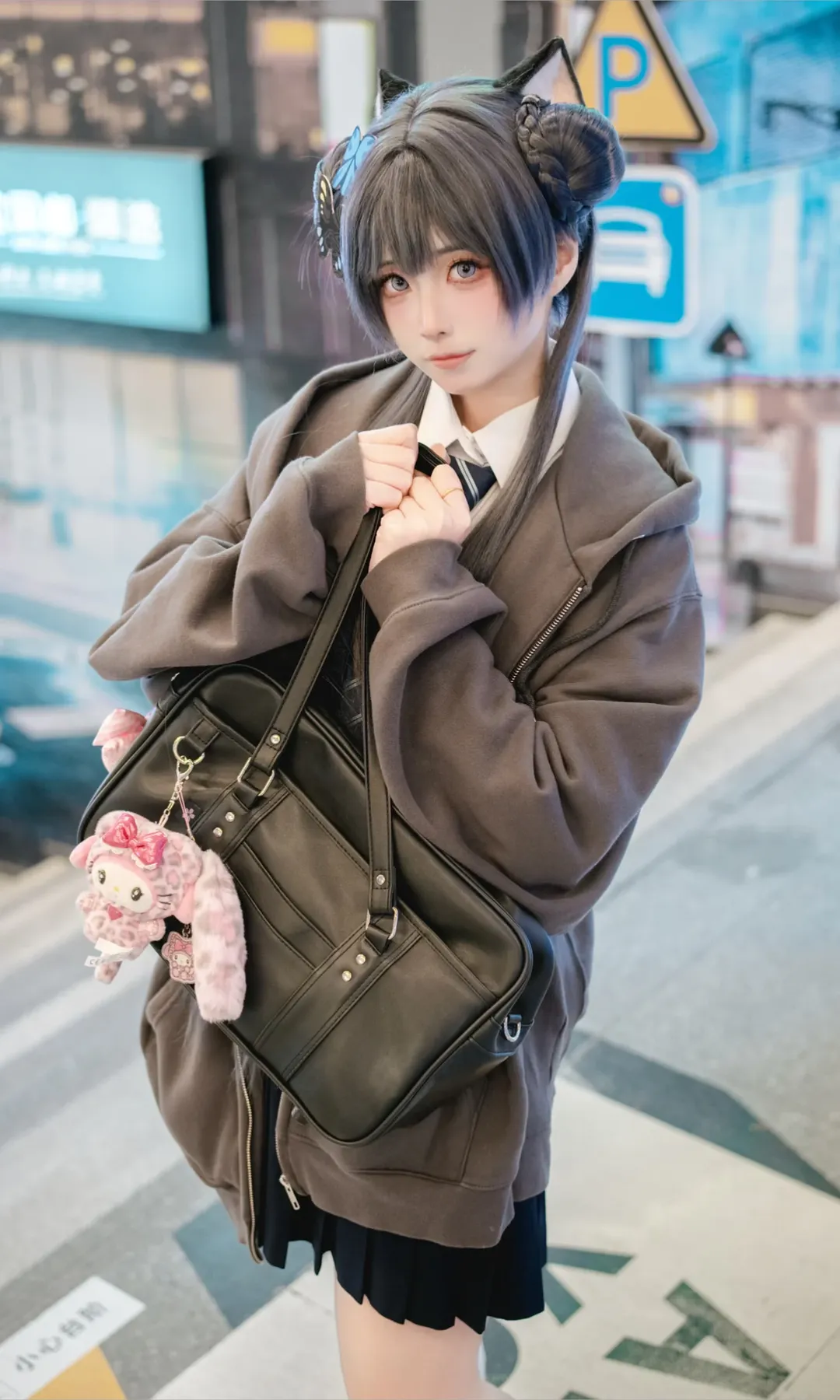 二次元, cosplay, 蔚蓝档案, 妃咲cos, 街头摄影 - 第3张