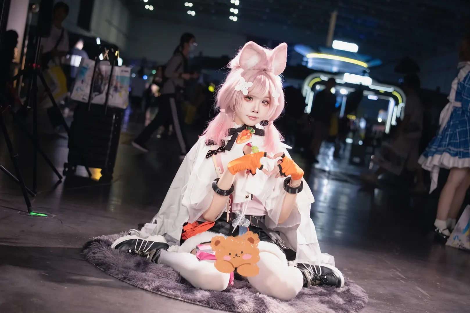 二次元cosplay, 明日方舟, 鹰角嘉年华, 丝袜cos, 珊比cos - 第2张