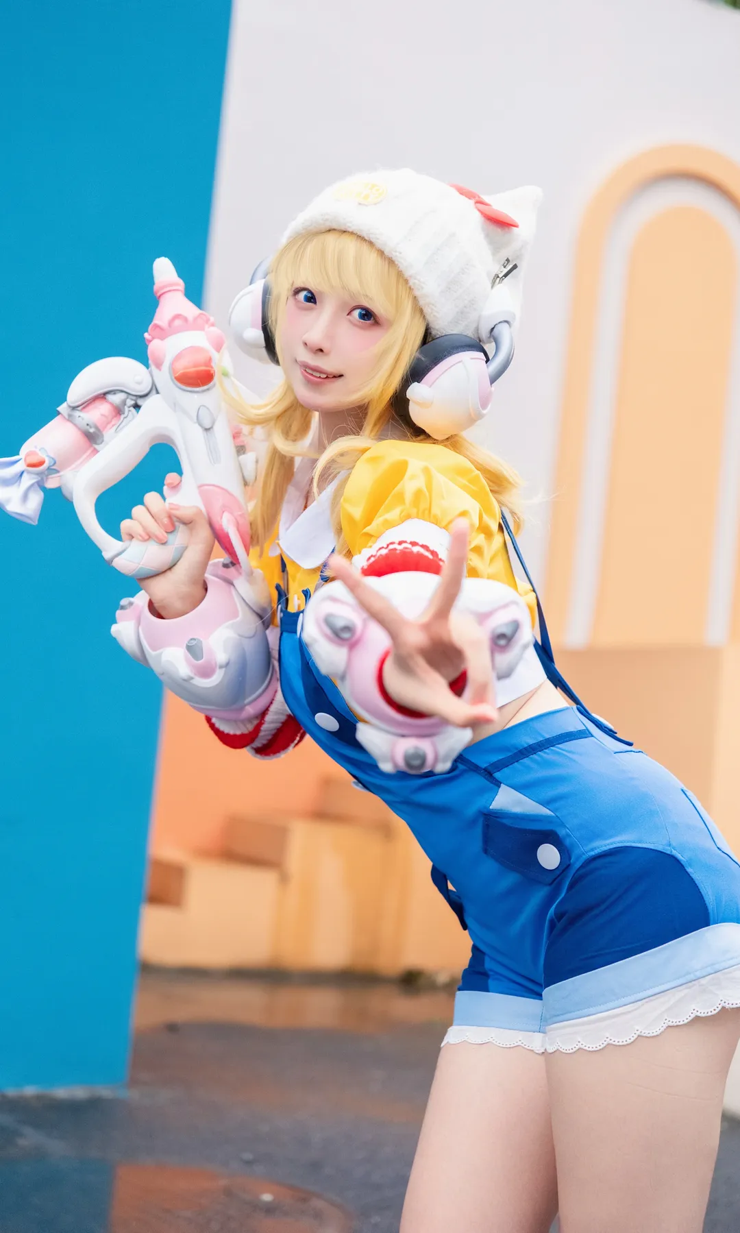 cosplay, 守望先锋, 二次元美少女, 萌系穿搭, 朱诺cos