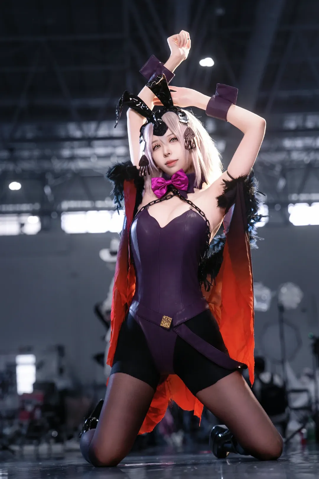 Fate/Grand Order, 漫展返图, 黑贞德cos, 连裤袜穿搭, 型月Cosplay - 第5张