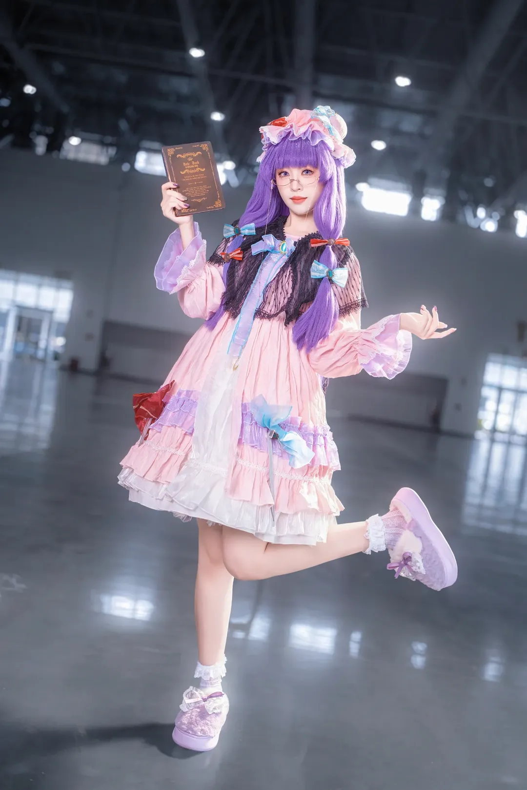 东方project, 漫展场照, 帕秋莉cos, 二次元Cosplay, 角色扮演摄影 - 第4张