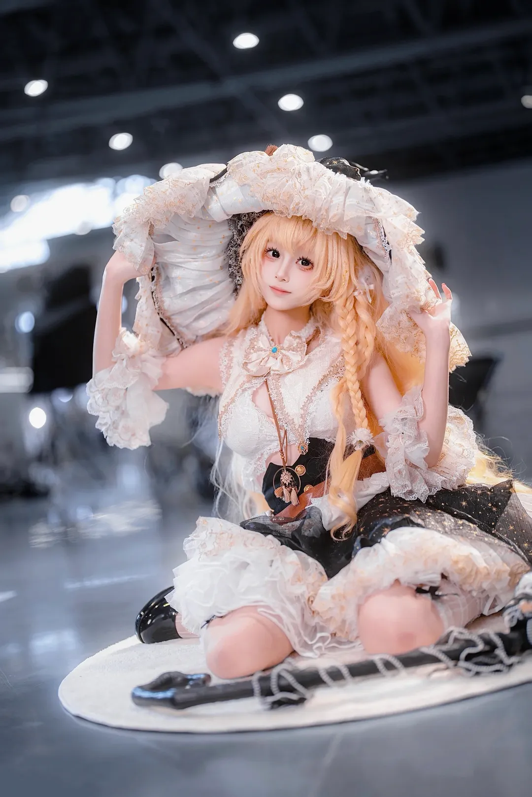 東方project, 漫展返圖, 霧雨魔理沙cos, 二次元cosplay, 白絲穿搭 - 第2張