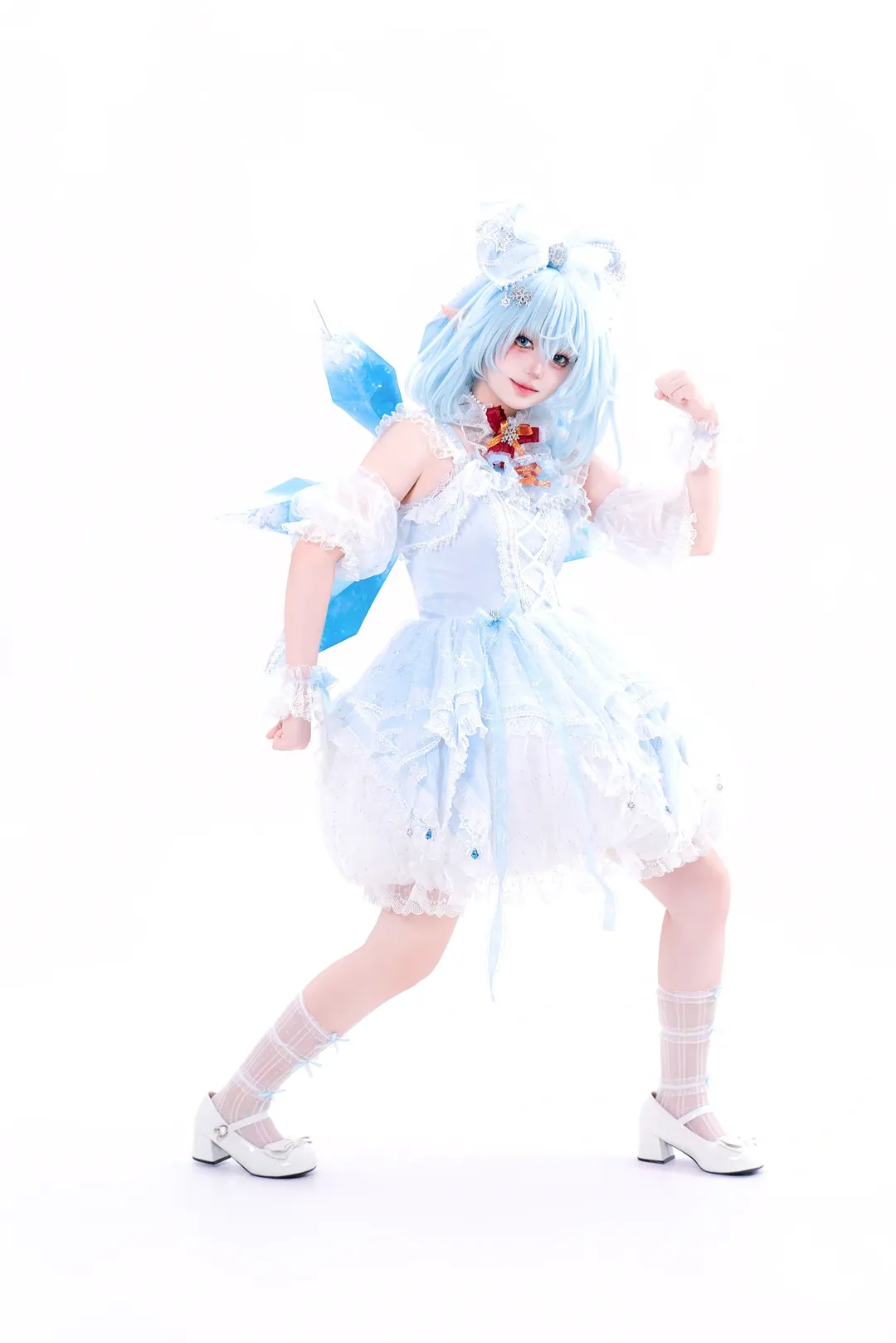 cosplay, 東方project, 白絲, 琪露諾cos, 冰之妖精 - 第10張
