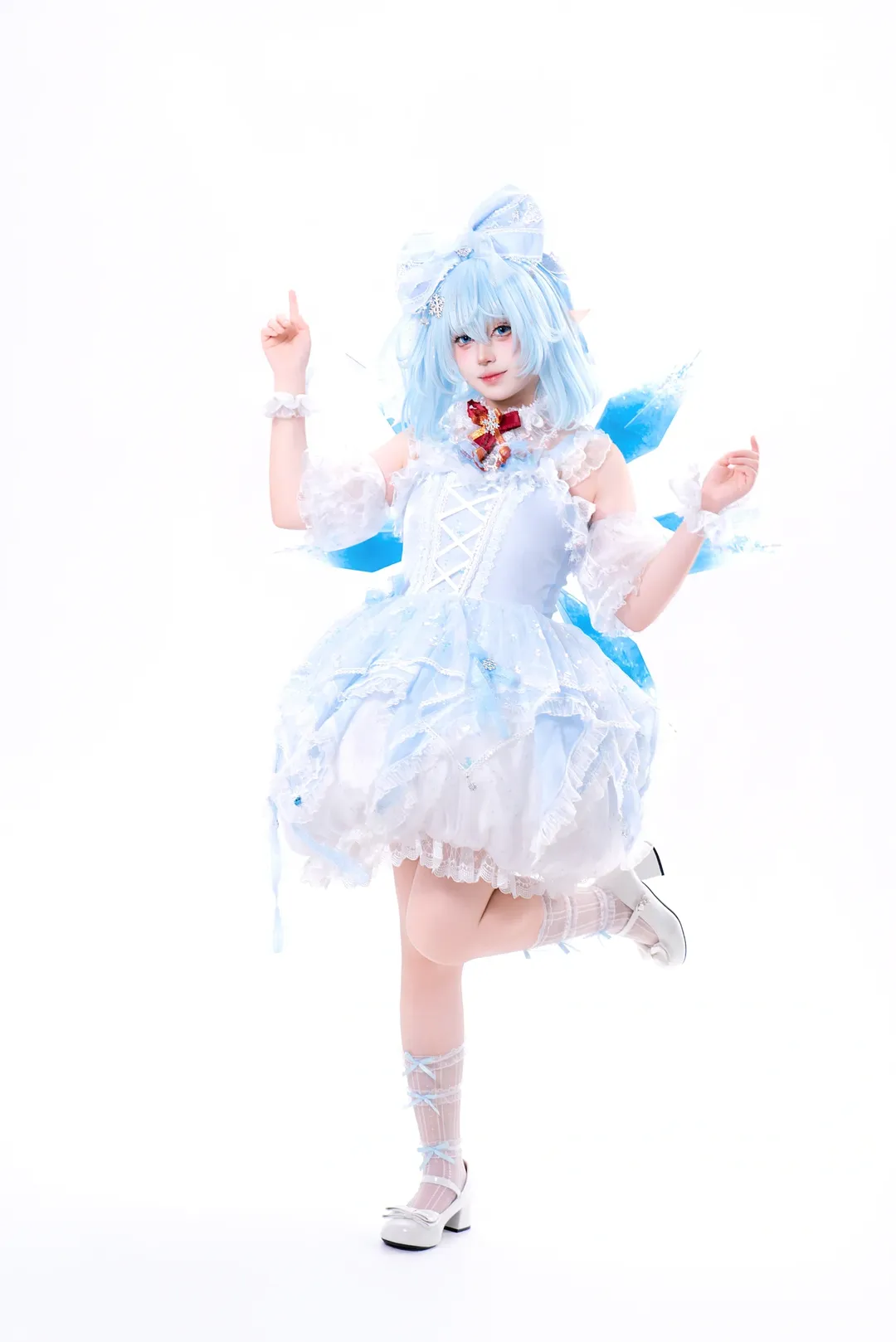 cosplay, 東方project, 白絲, 琪露諾cos, 冰之妖精 - 第2張