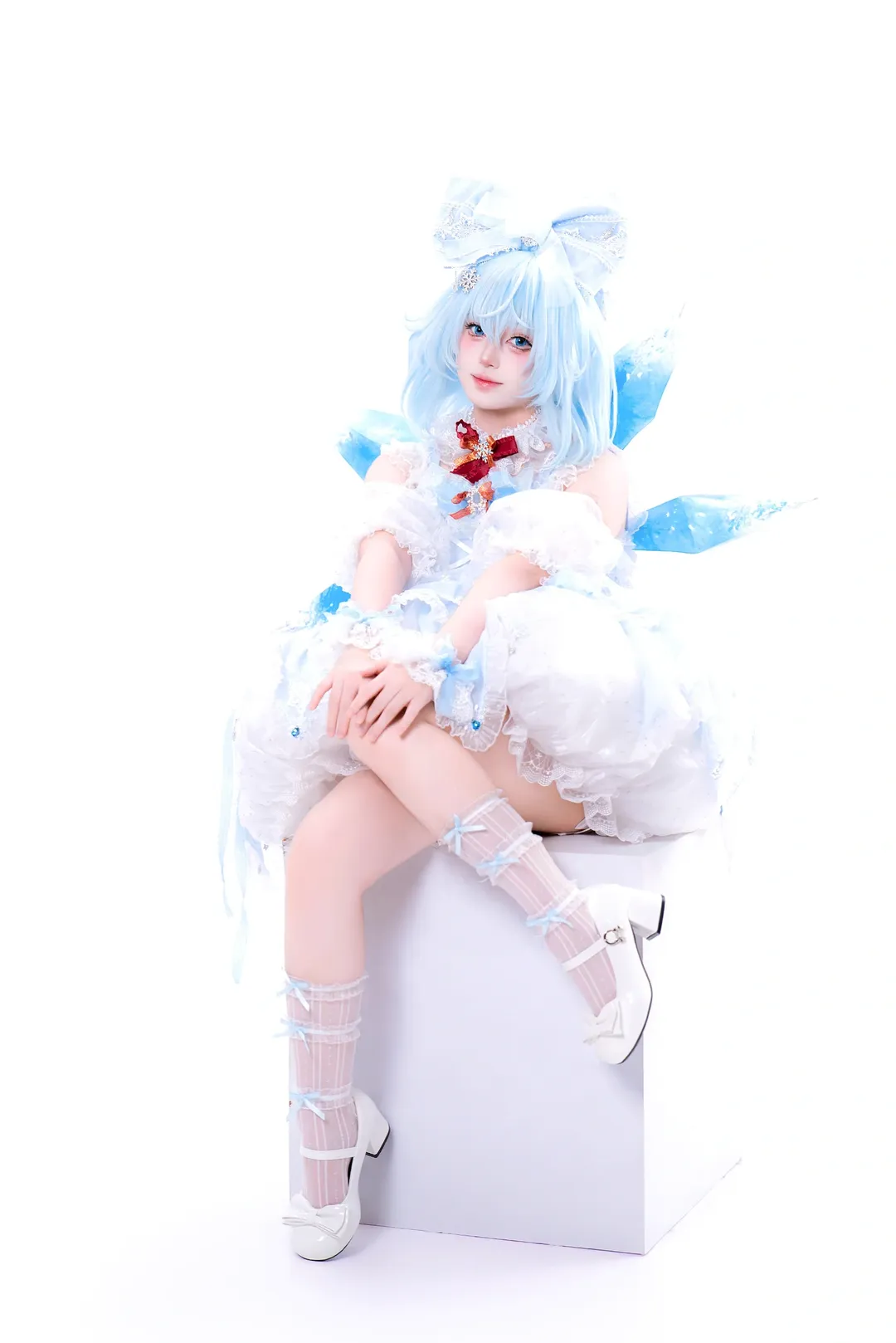 cosplay, 東方project, 白絲, 琪露諾cos, 冰之妖精 - 第3張