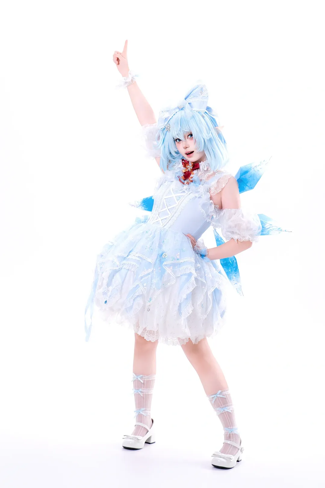 cosplay, 東方project, 白絲, 琪露諾cos, 冰之妖精 - 第4張