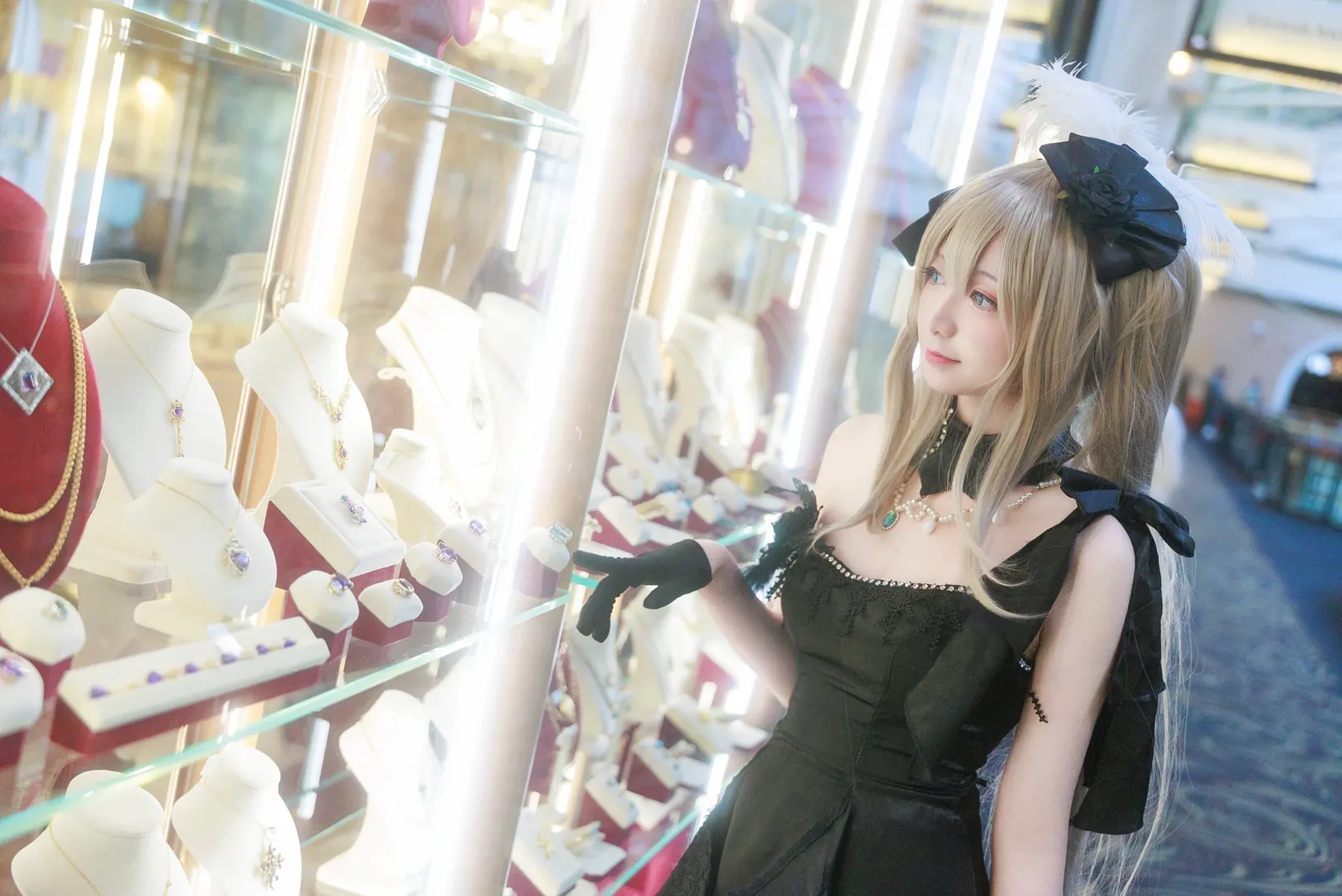 FGO, 玛丽cos, 悉尼约拍, 珠宝店, 黑裙 - 第4张