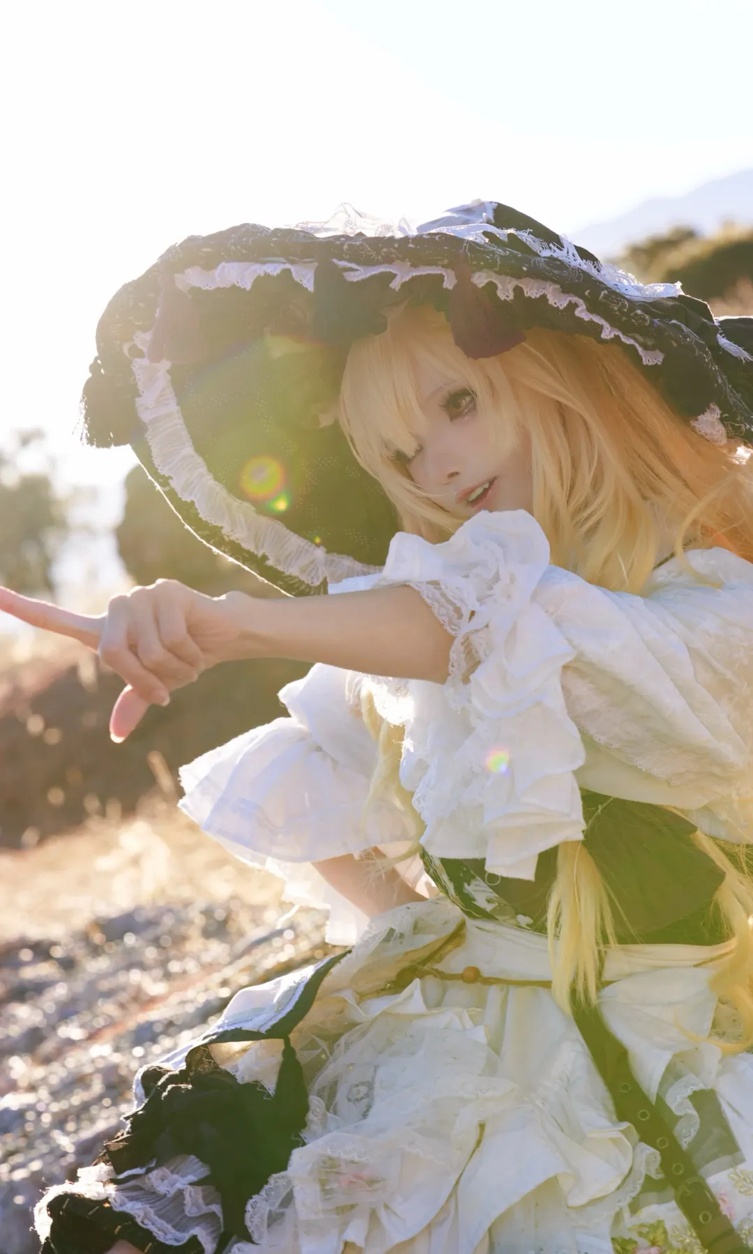 东方project, 雾雨魔理沙cos, 户外写真, cosplay服装, 光影人像 - 第1张