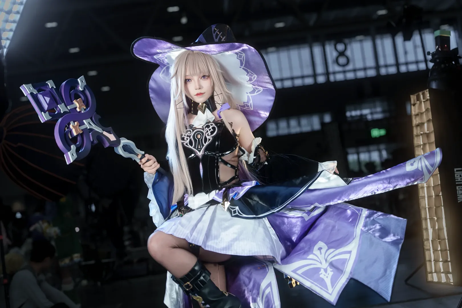 崩壞星穹鐵道, 漫展返圖, 大黑塔cos, cosplay攝影, 環形宇宙動漫遊戲嘉年華