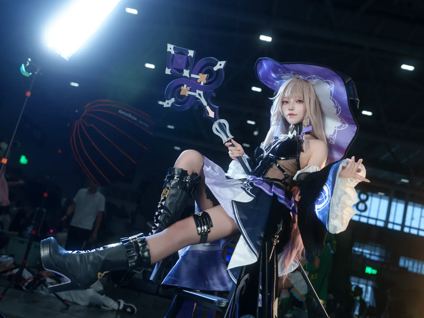 崩坏星穹铁道, 漫展返图, 大黑塔cos, cosplay摄影, 环形宇宙动漫游戏嘉年华 - 第4张