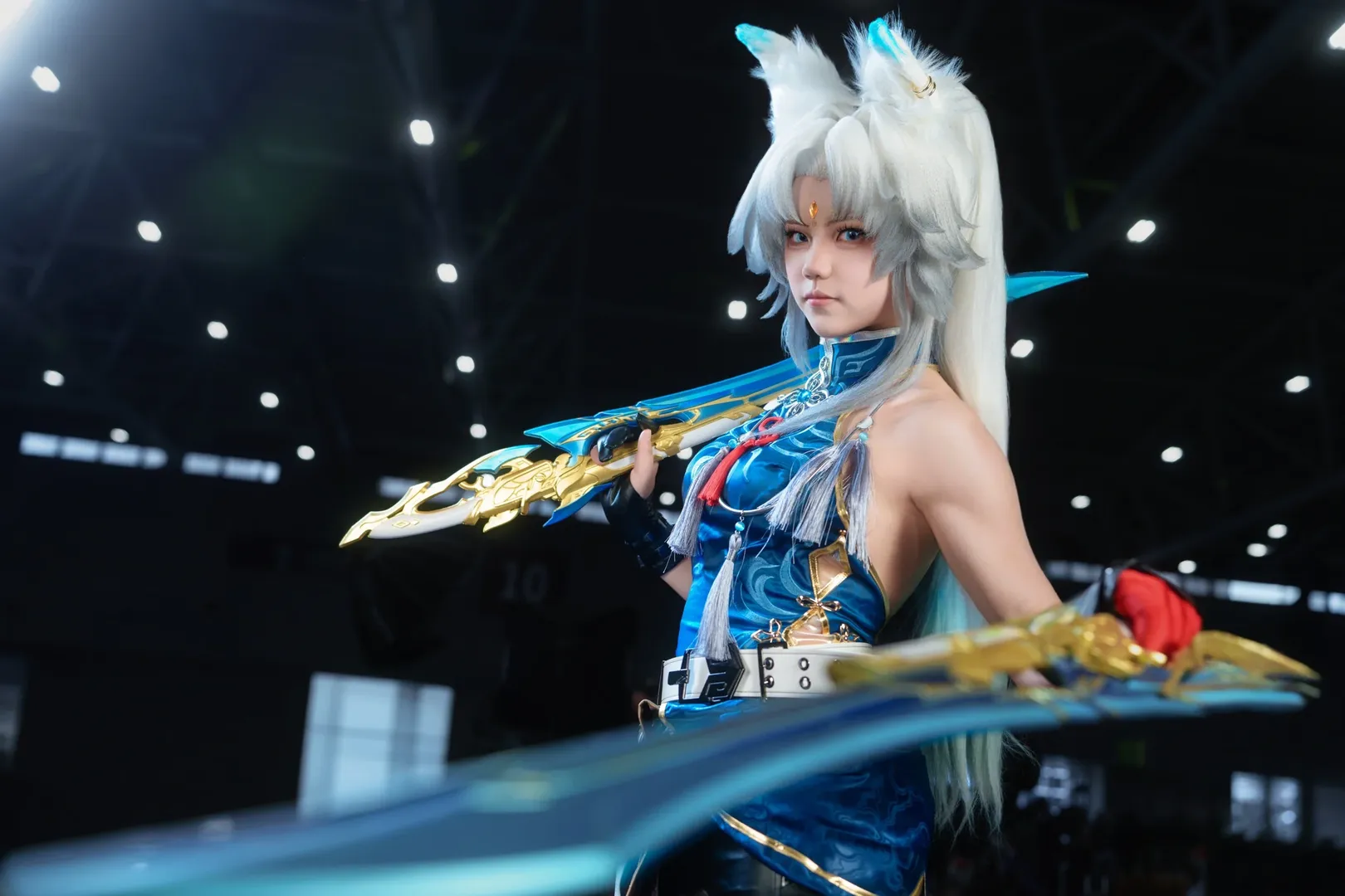 崩壊：スターレイル, イベント写真, コスプレ撮影, ヒショウ コスプレ, 白髪獣耳 - 2枚目