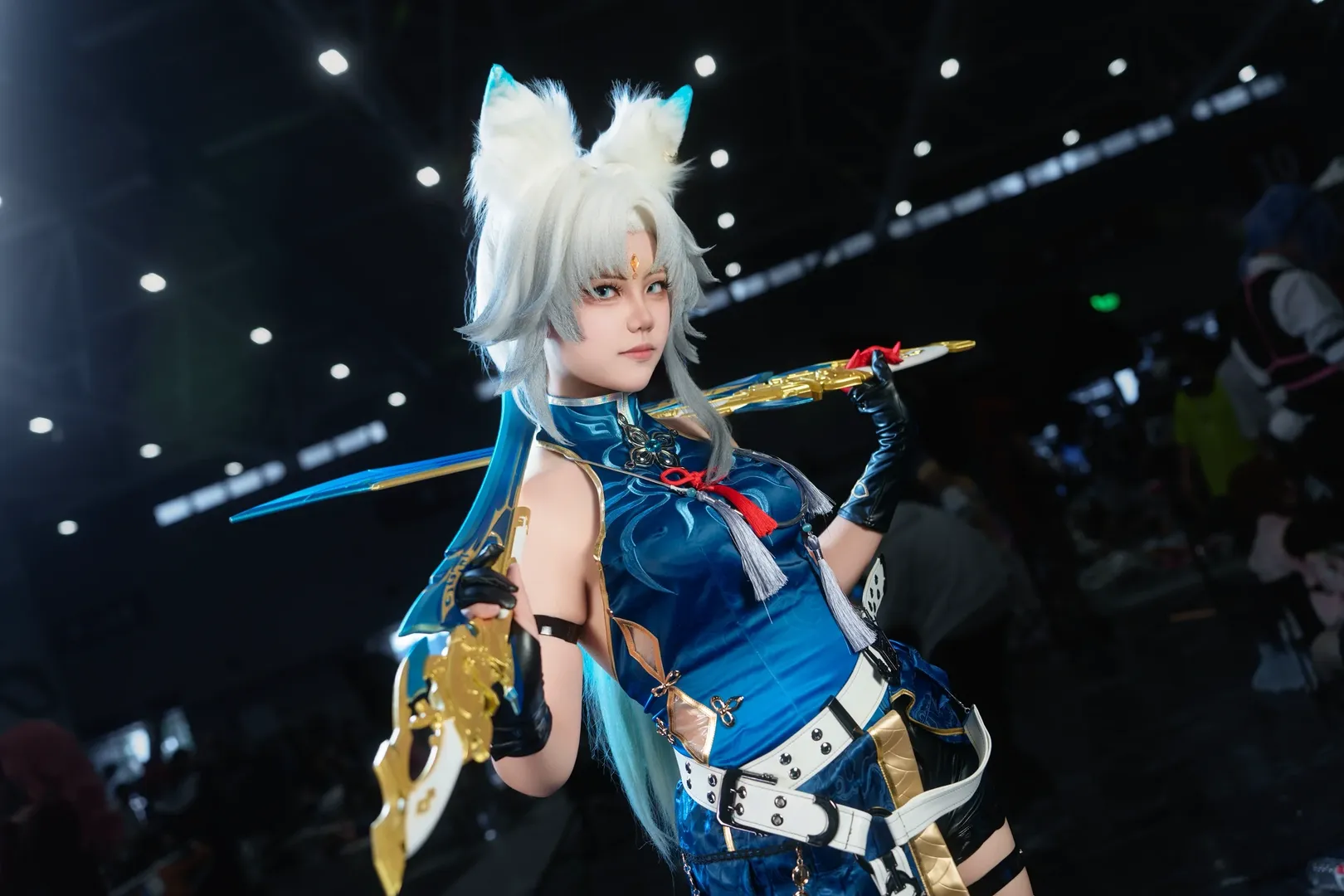 崩壊：スターレイル, イベント写真, コスプレ撮影, ヒショウ コスプレ, 白髪獣耳 - 3枚目