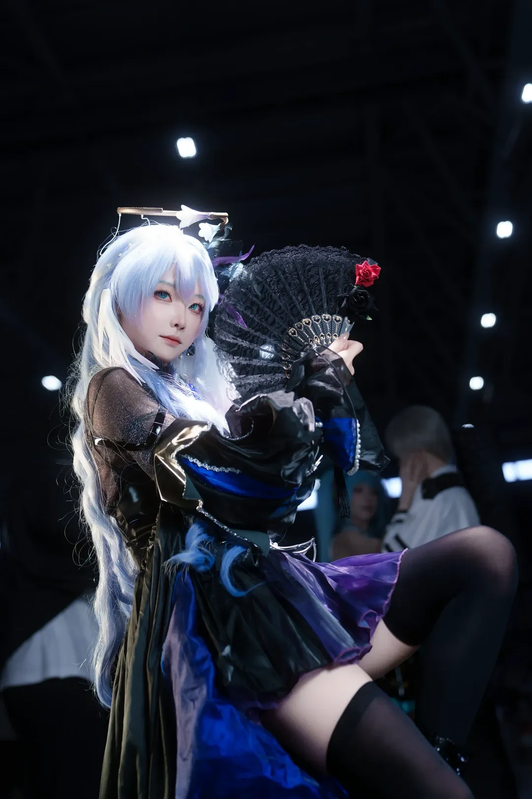 崩坏星穹铁道, 漫展返图, 知更鸟cos, cosplay摄影, 黑丝穿搭cos