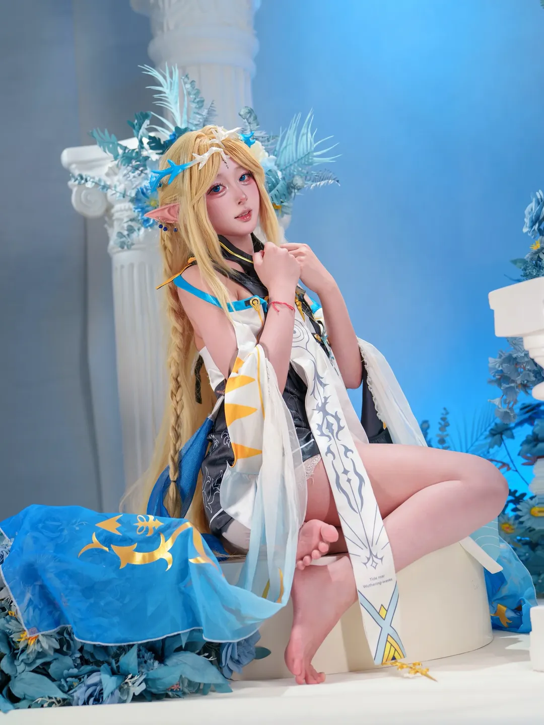 Wuthering Waves, Anime-style photography, Cartethyia Cosplay, Casual cosplay, Cosplayer Sharing - Image 1