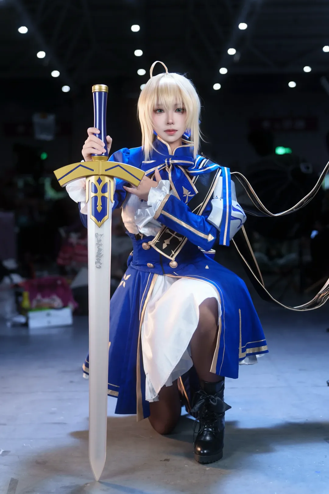 崩壊：スターレイル, アホ毛王, 黒ストッキング, フェイト, セイバーコスプレ - 2枚目