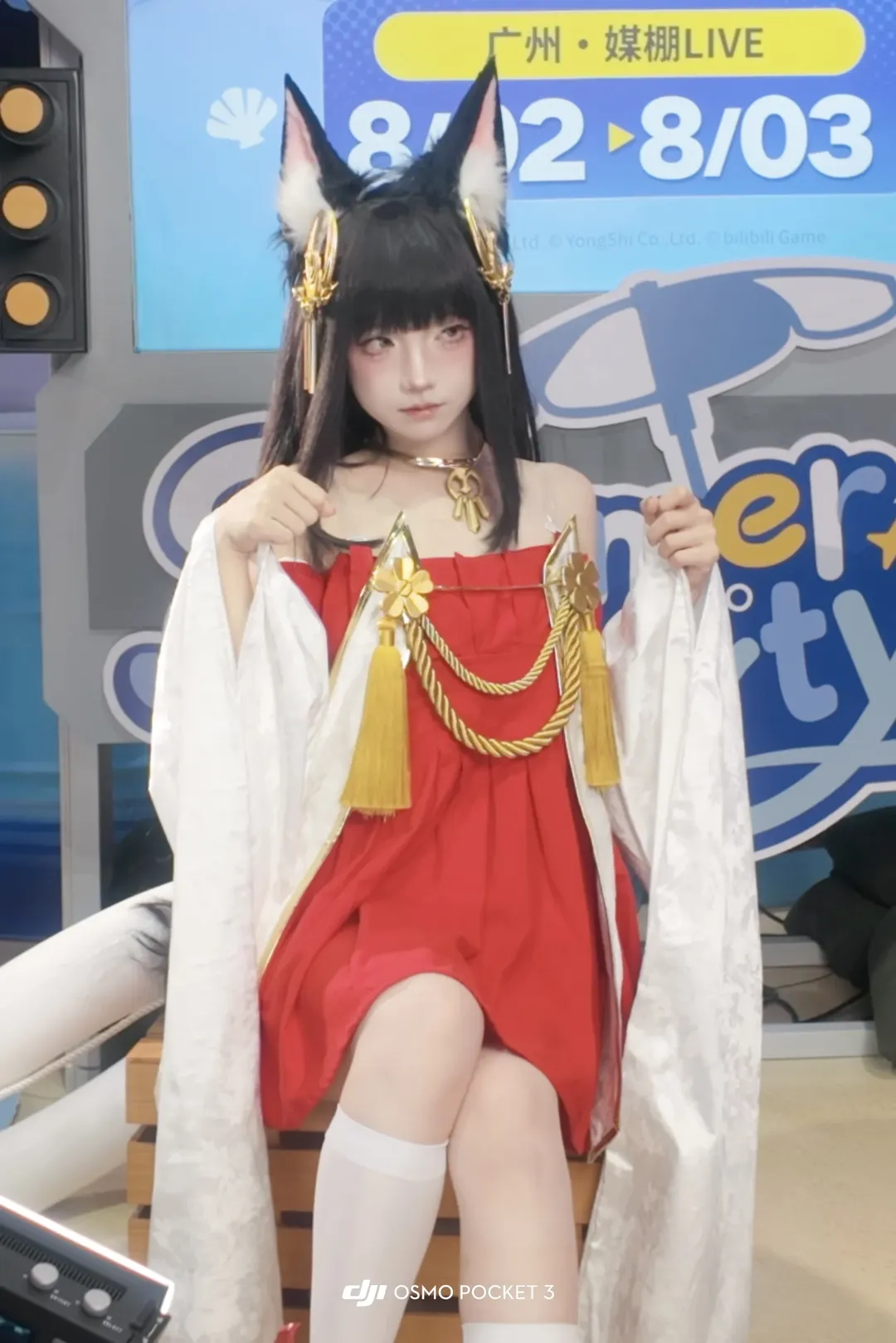碧蓝航线, 广州漫展, cosplay日常, 白丝cos, 长门cos - 第3张