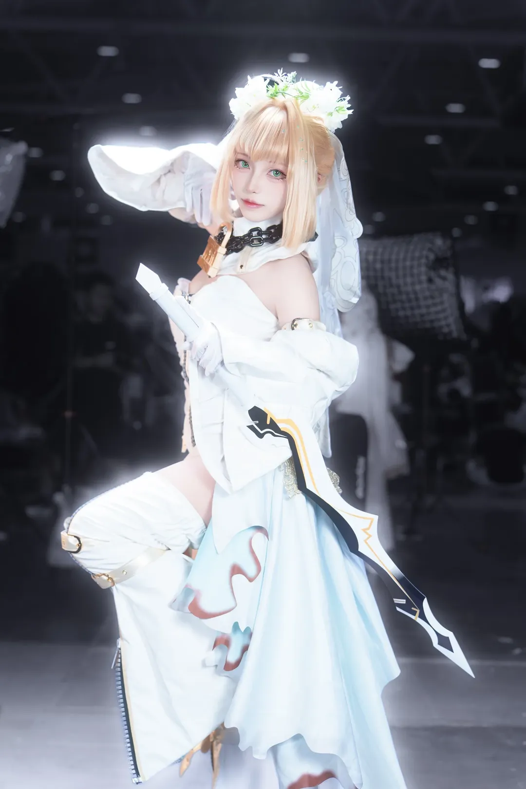 Fate/Grand Order, 同人創作祭, 花嫁ネロ コスプレ, 環状イベントの写真, TYPE-MOON女装
