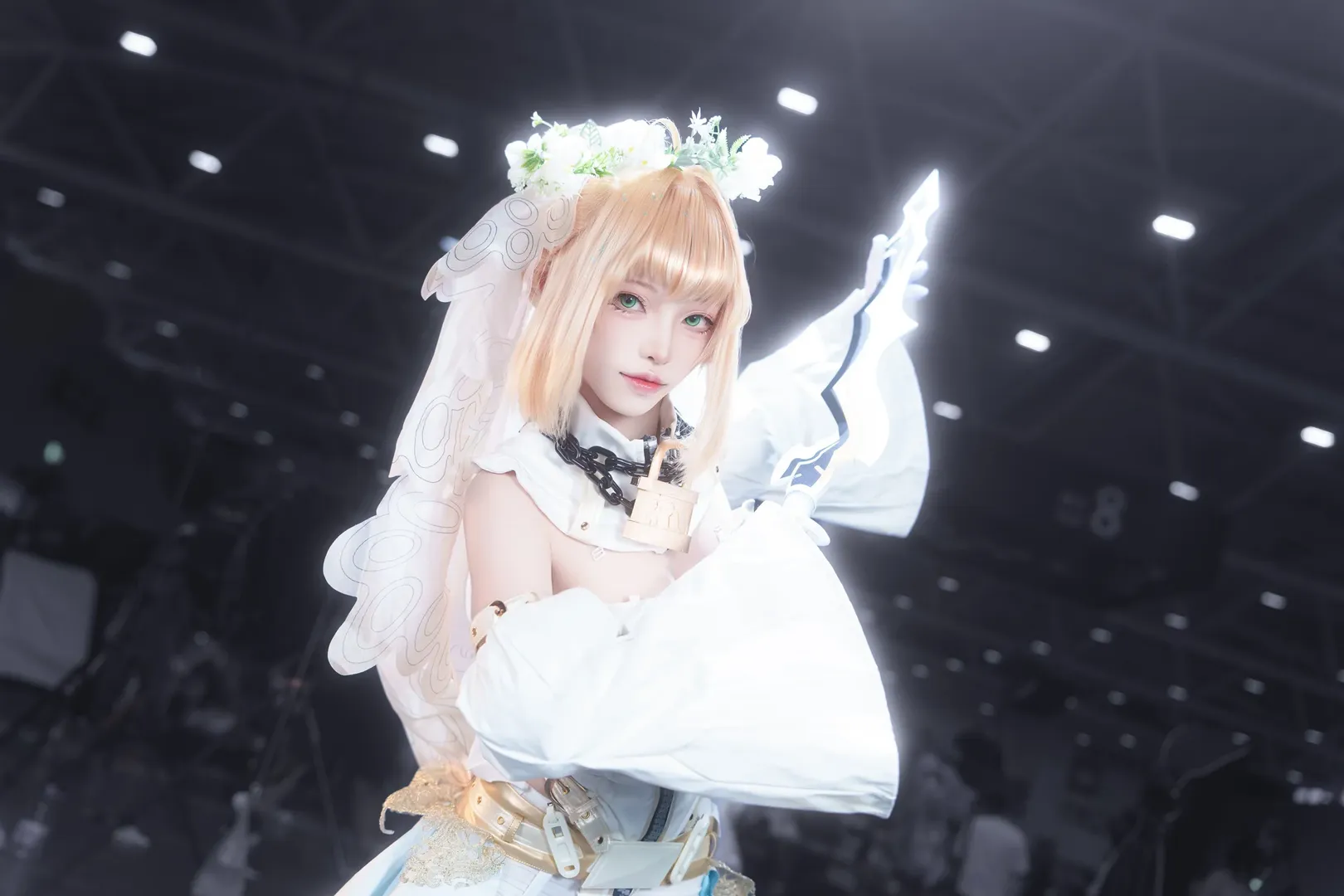 Fate/Grand Order, 同人产粮节, 花嫁尼禄cos, 环形漫展返图, 型月女装 - 第3张