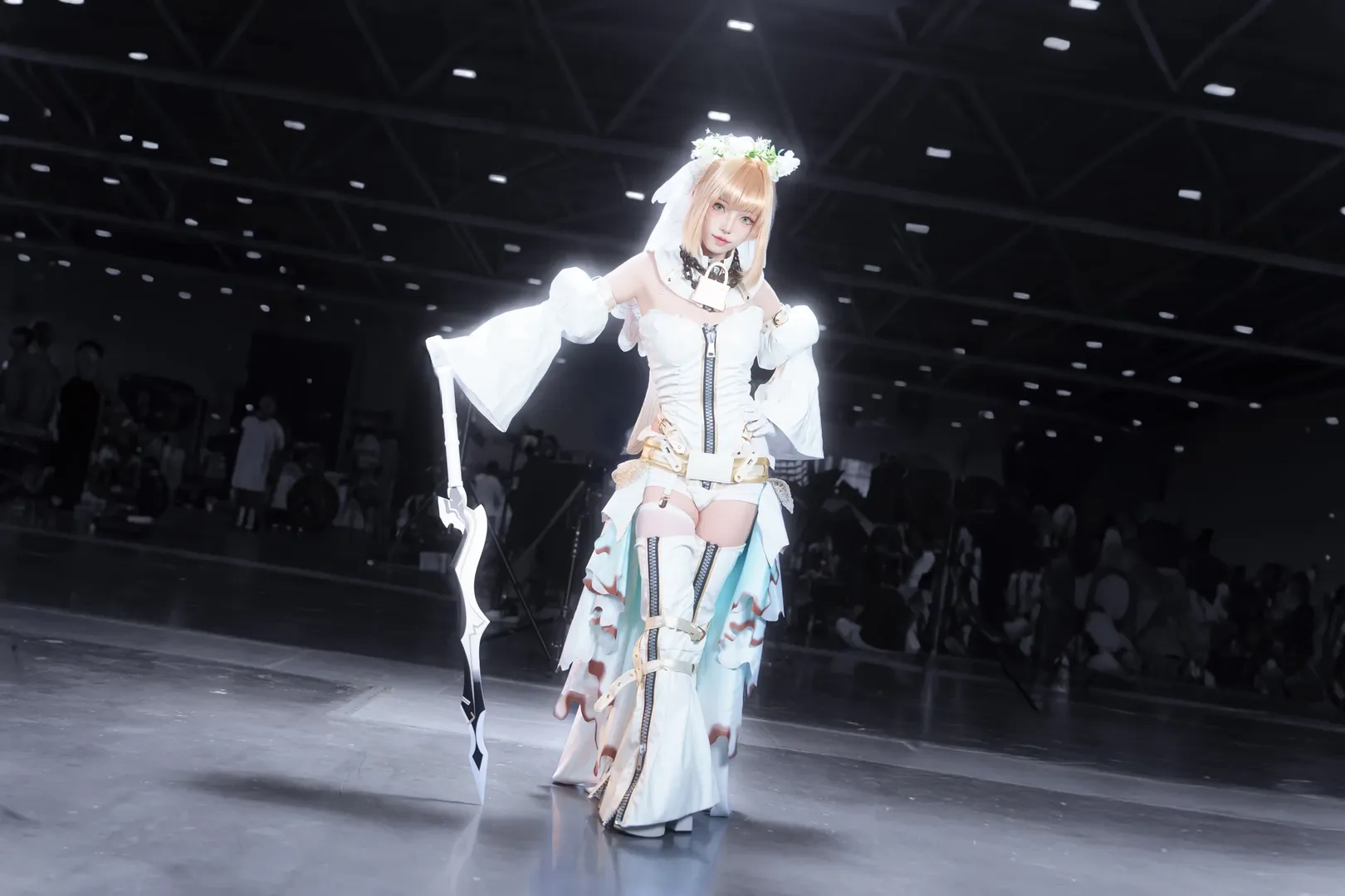 Fate/Grand Order, 同人产粮节, 花嫁尼禄cos, 环形漫展返图, 型月女装 - 第4张