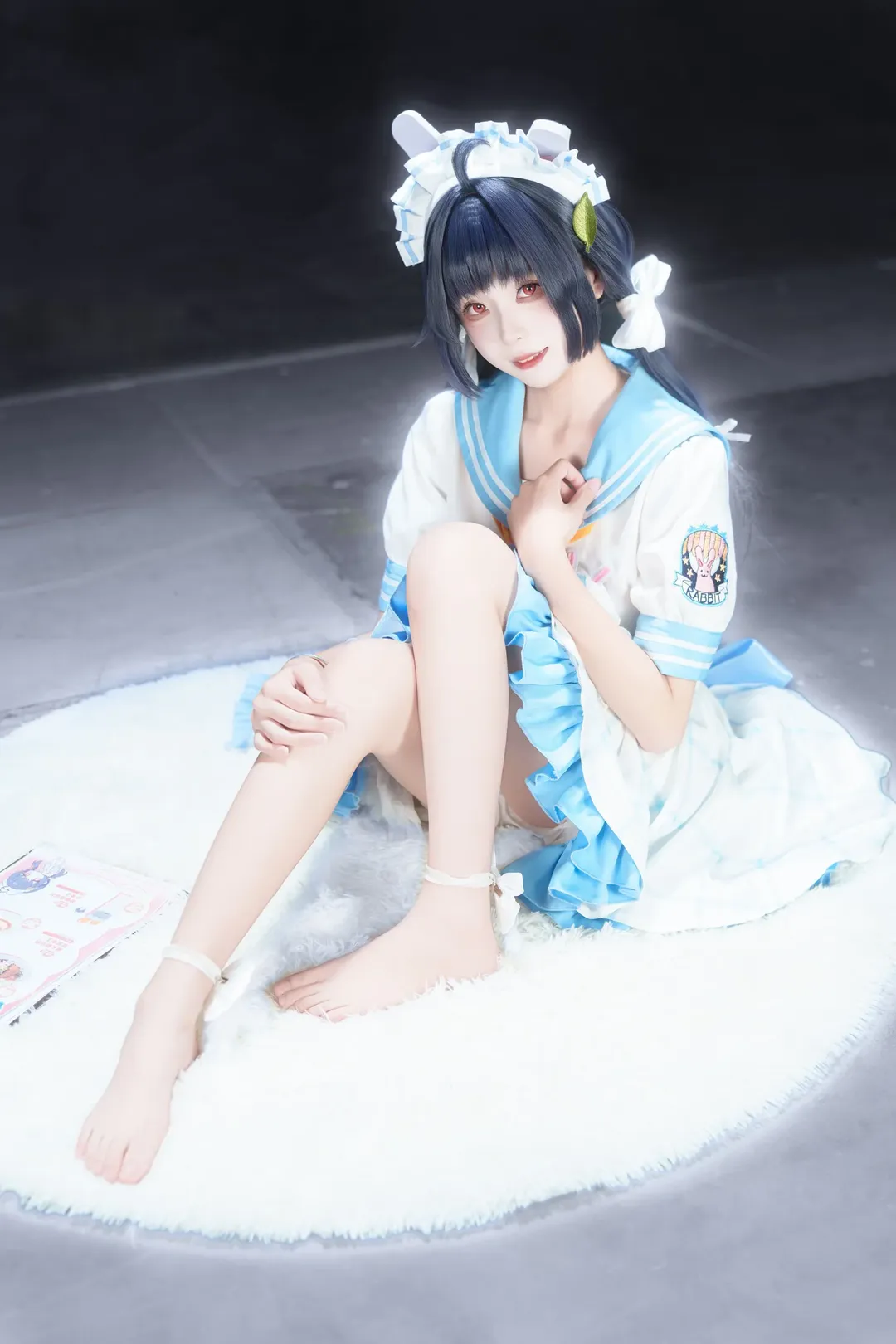 ブルーアーカイブ, 霞沢ミユコスプレ, 二次元ファッション, セーラー服コスプレ, ハイライト撮影