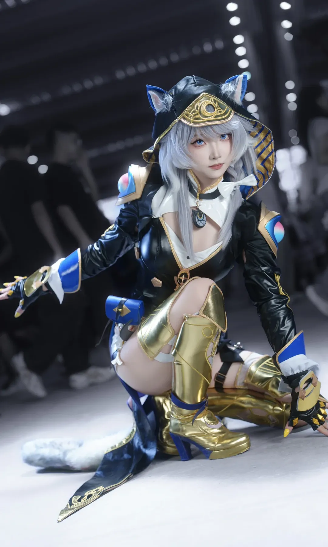 Cifera Cosplay, Catgirl, Honkai: Star Rail, Convention photos, Hachimi cosplay