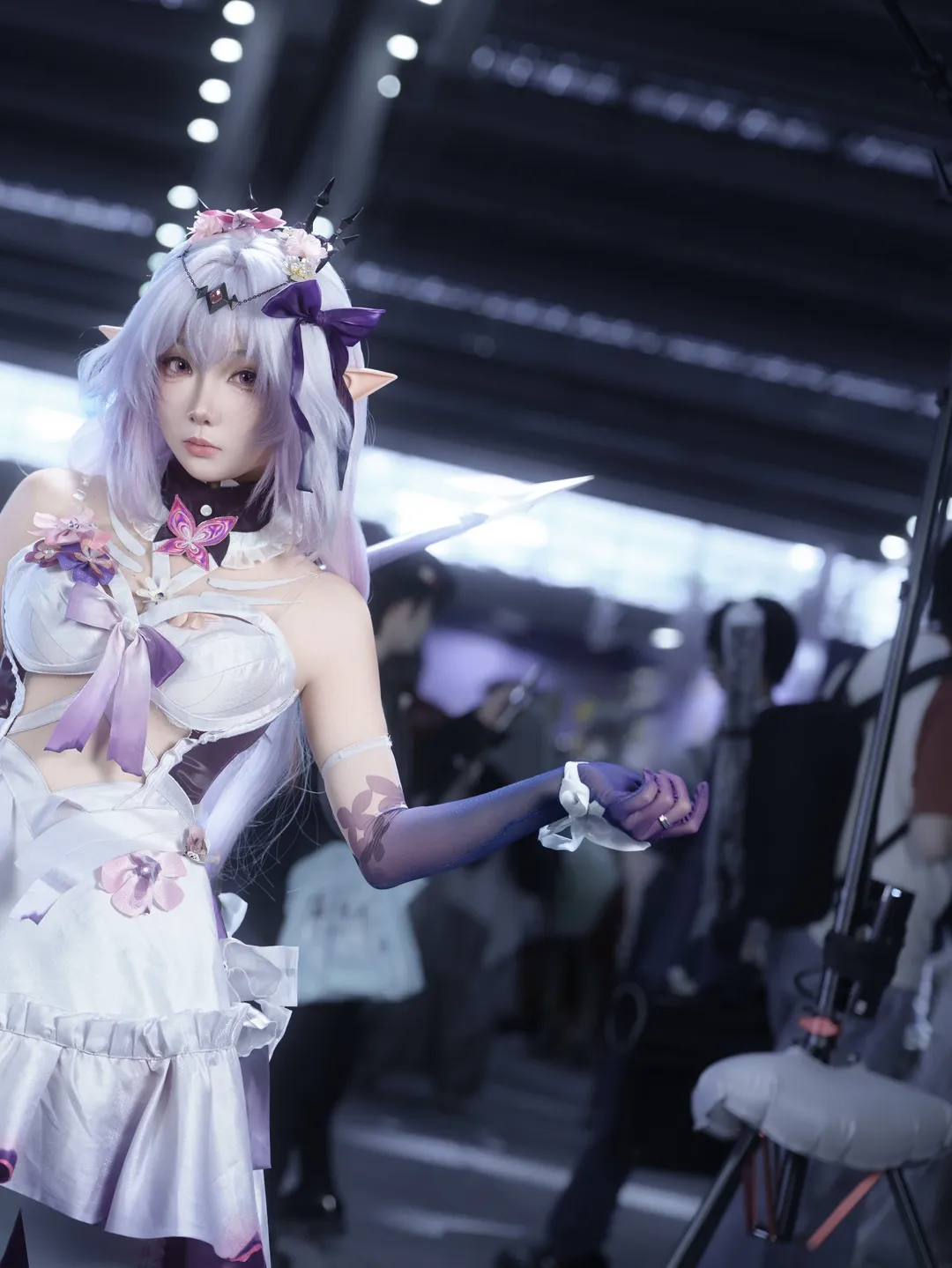 崩坏星穹铁道, 漫展返图, 遐蝶cos, cosplay摄影, 丝袜穿搭 - 第3张
