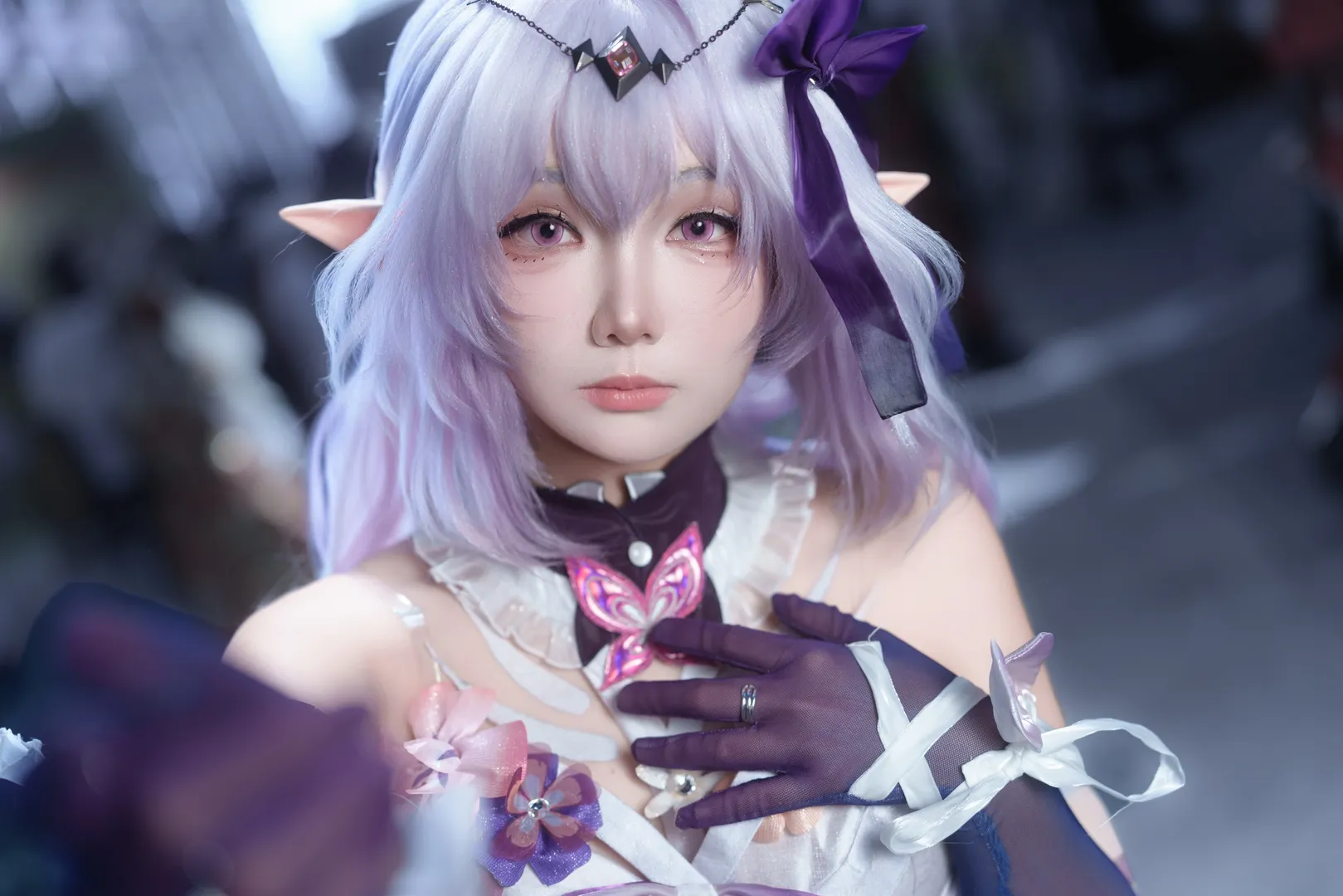 崩坏星穹铁道, 漫展返图, 遐蝶cos, cosplay摄影, 丝袜穿搭 - 第5张