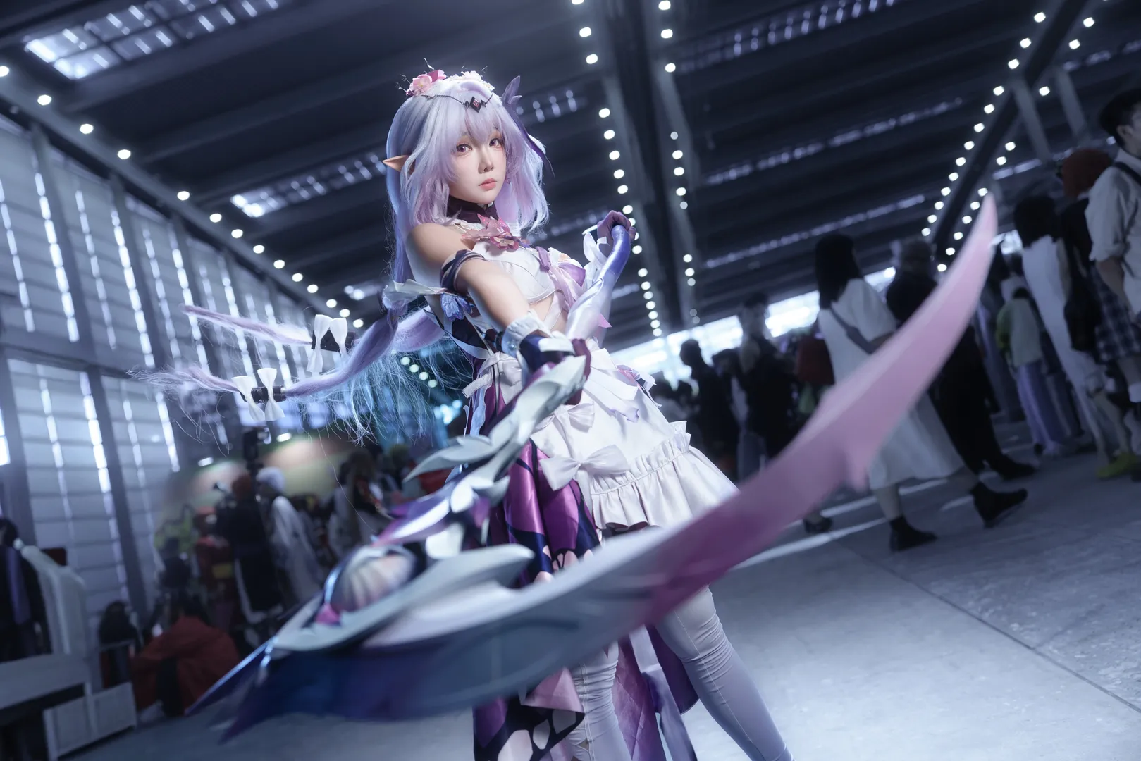 崩坏星穹铁道, 漫展返图, 遐蝶cos, cosplay摄影, 丝袜穿搭 - 第6张